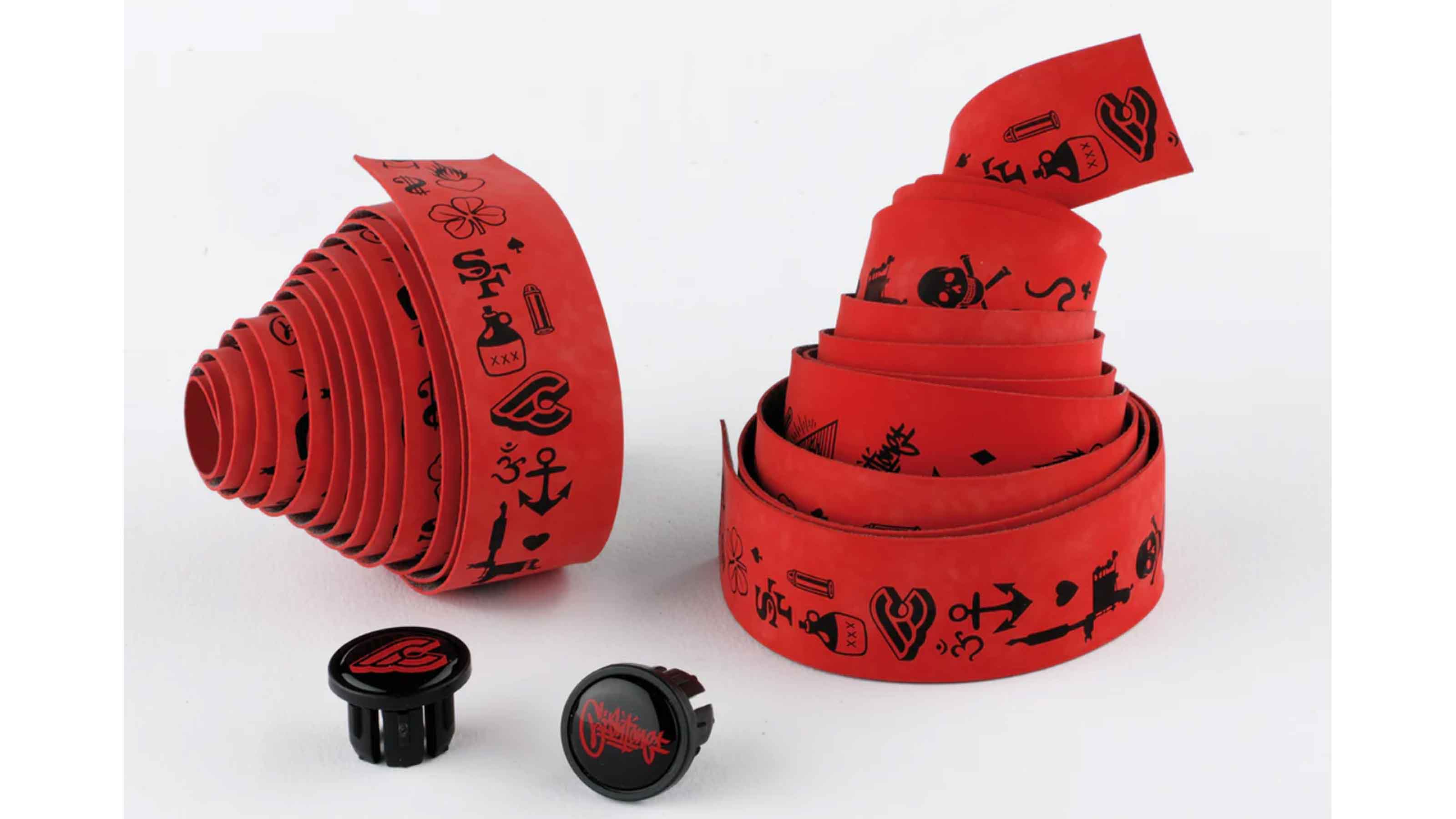 Cinelli Lenkerband Mike Giant Velvet - red