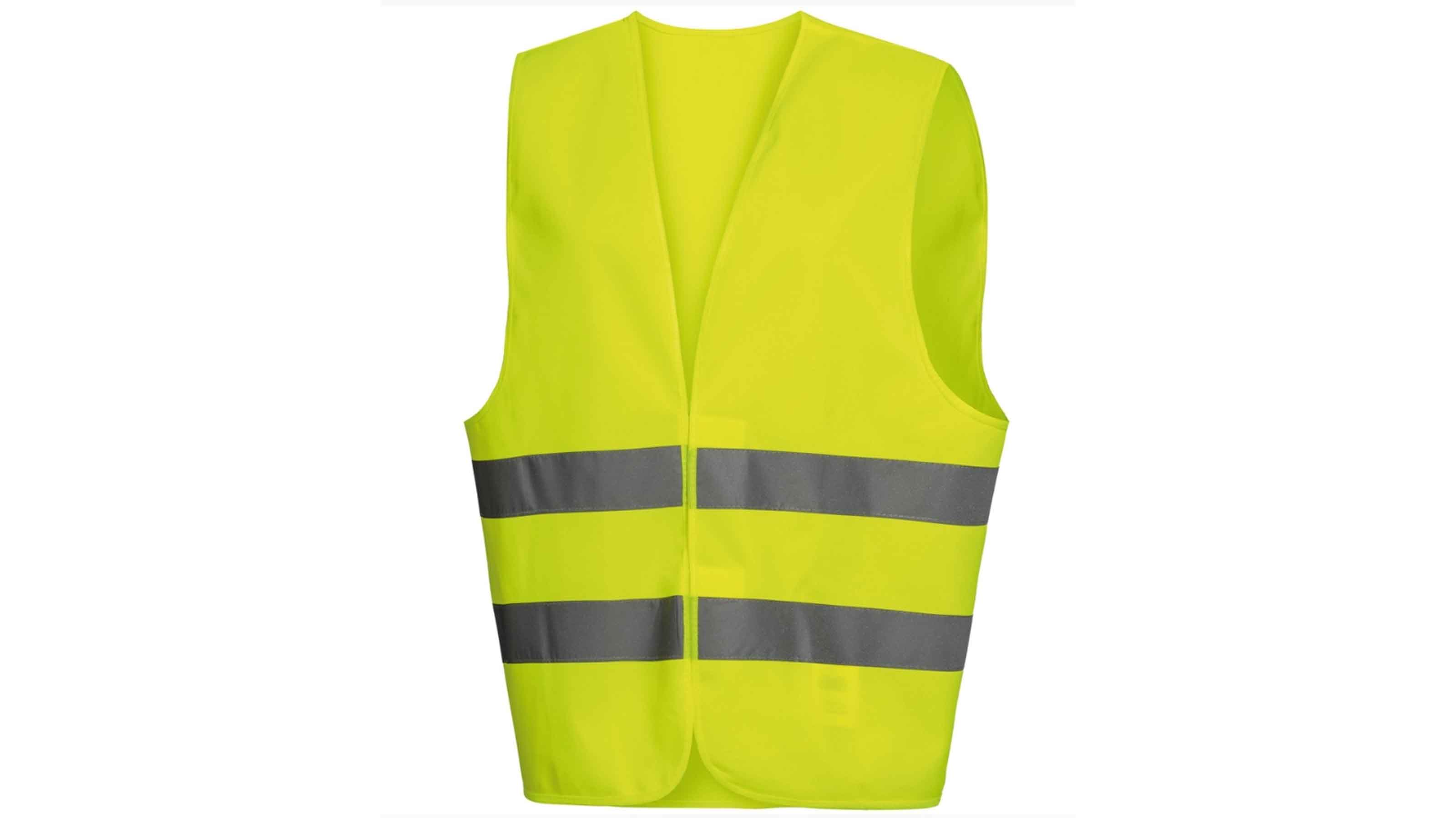 Nitras Warnweste neongelb unisize (L-XXXL)