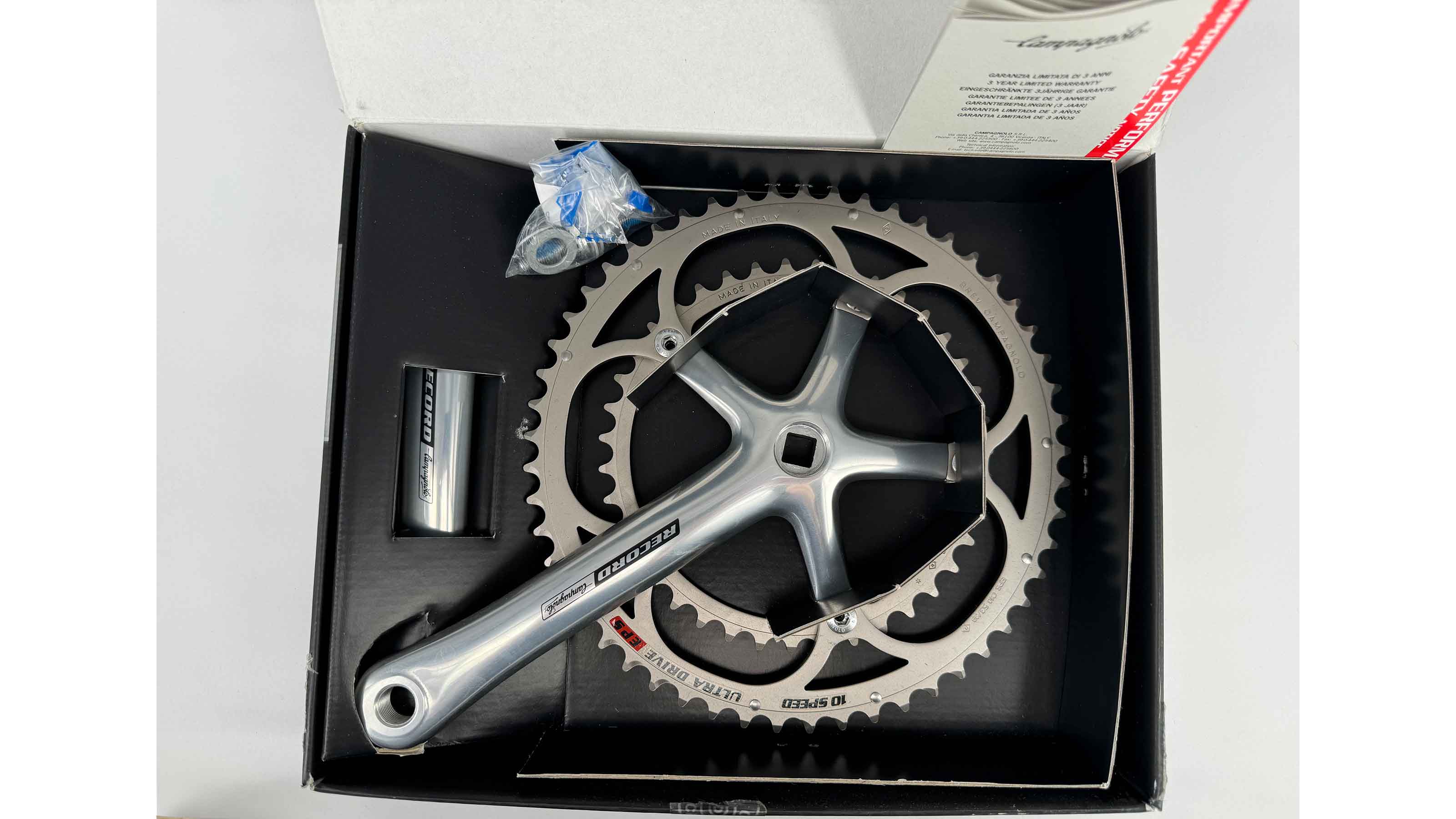 Campagnolo Kurbel Record 2x10 39/53Z 172,5mm