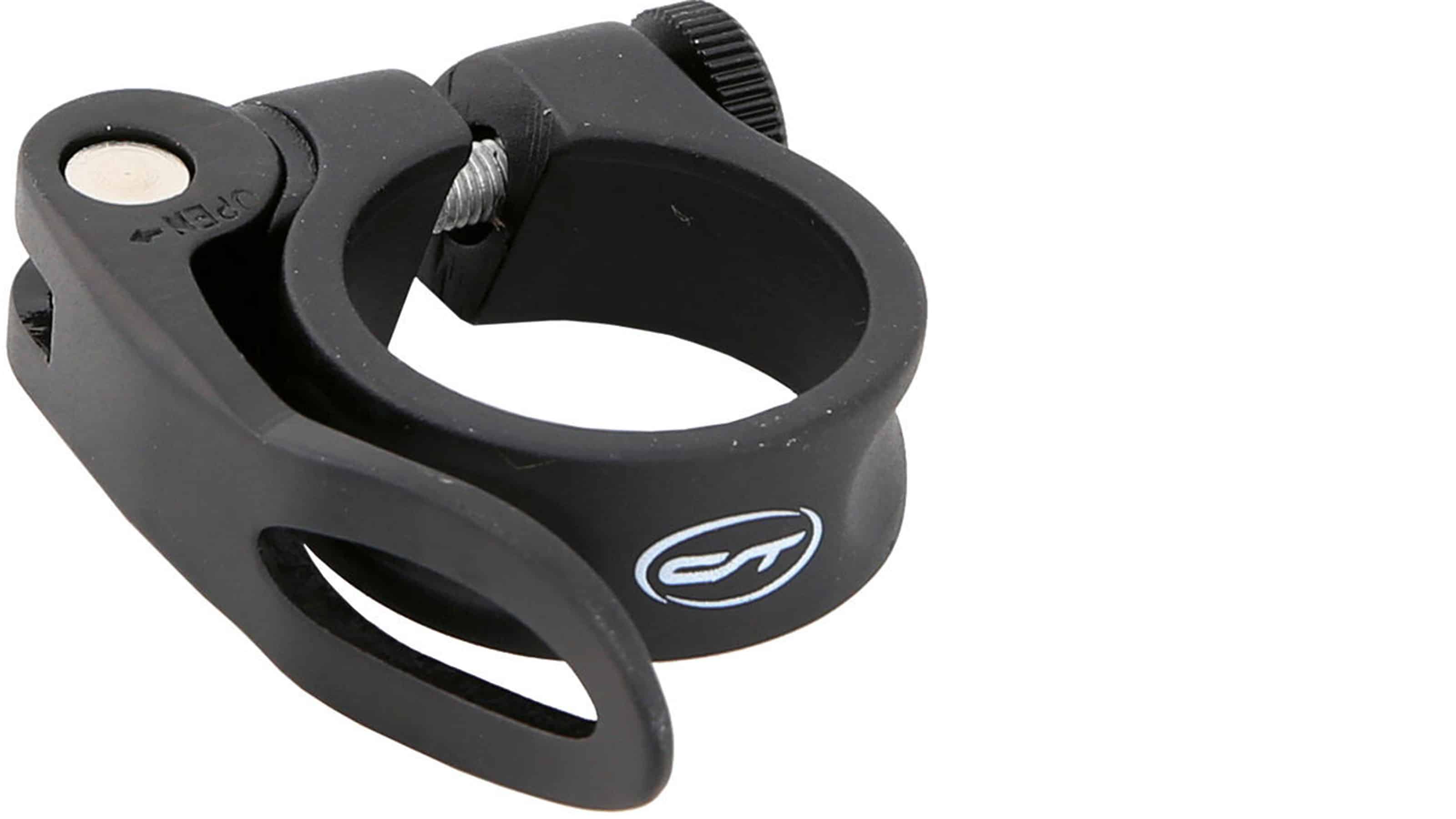 Contec Sattelklemmschelle SC-303 QR 34,9 schwarz