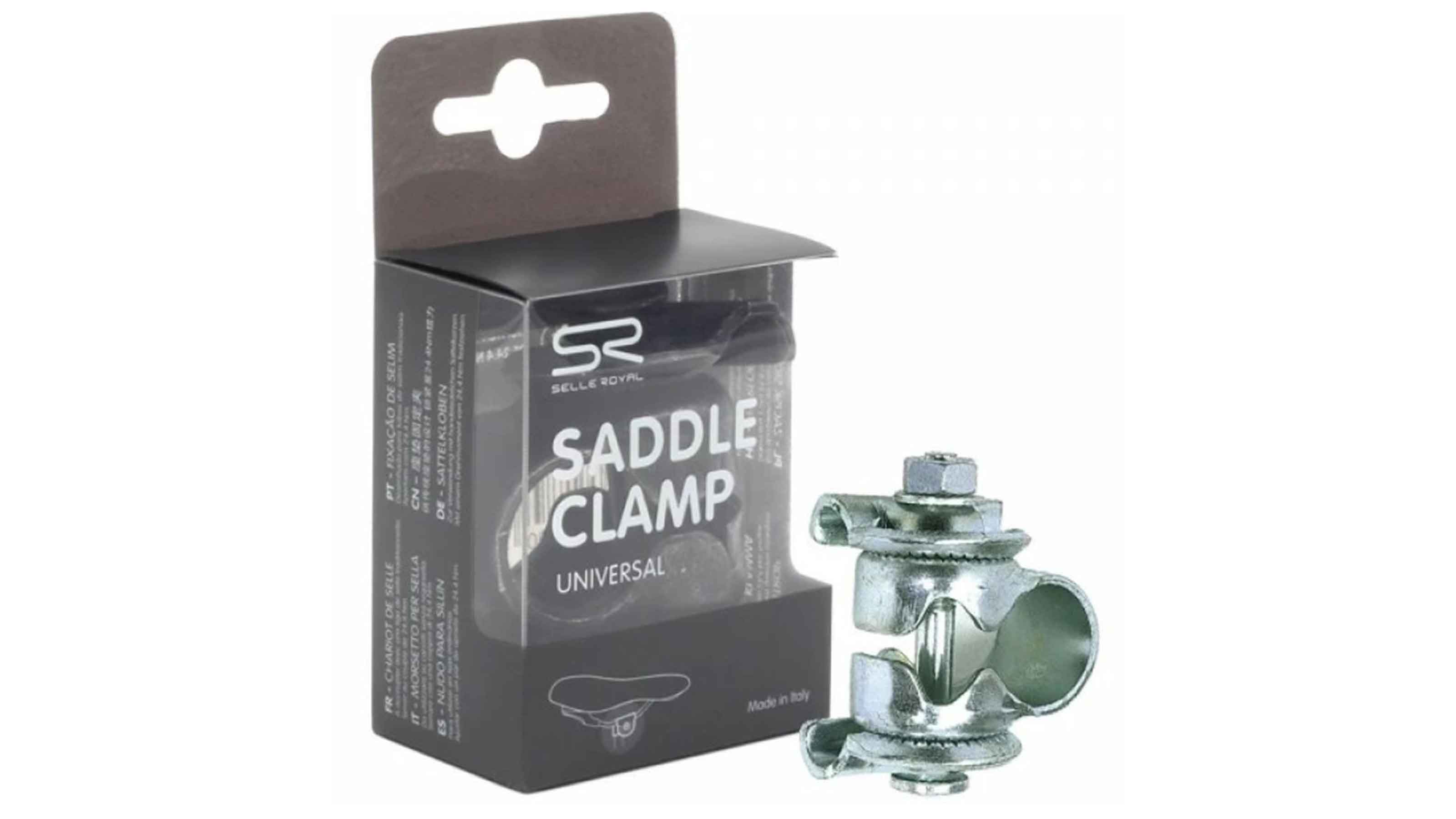 Selle Royal Sattelkloben silber