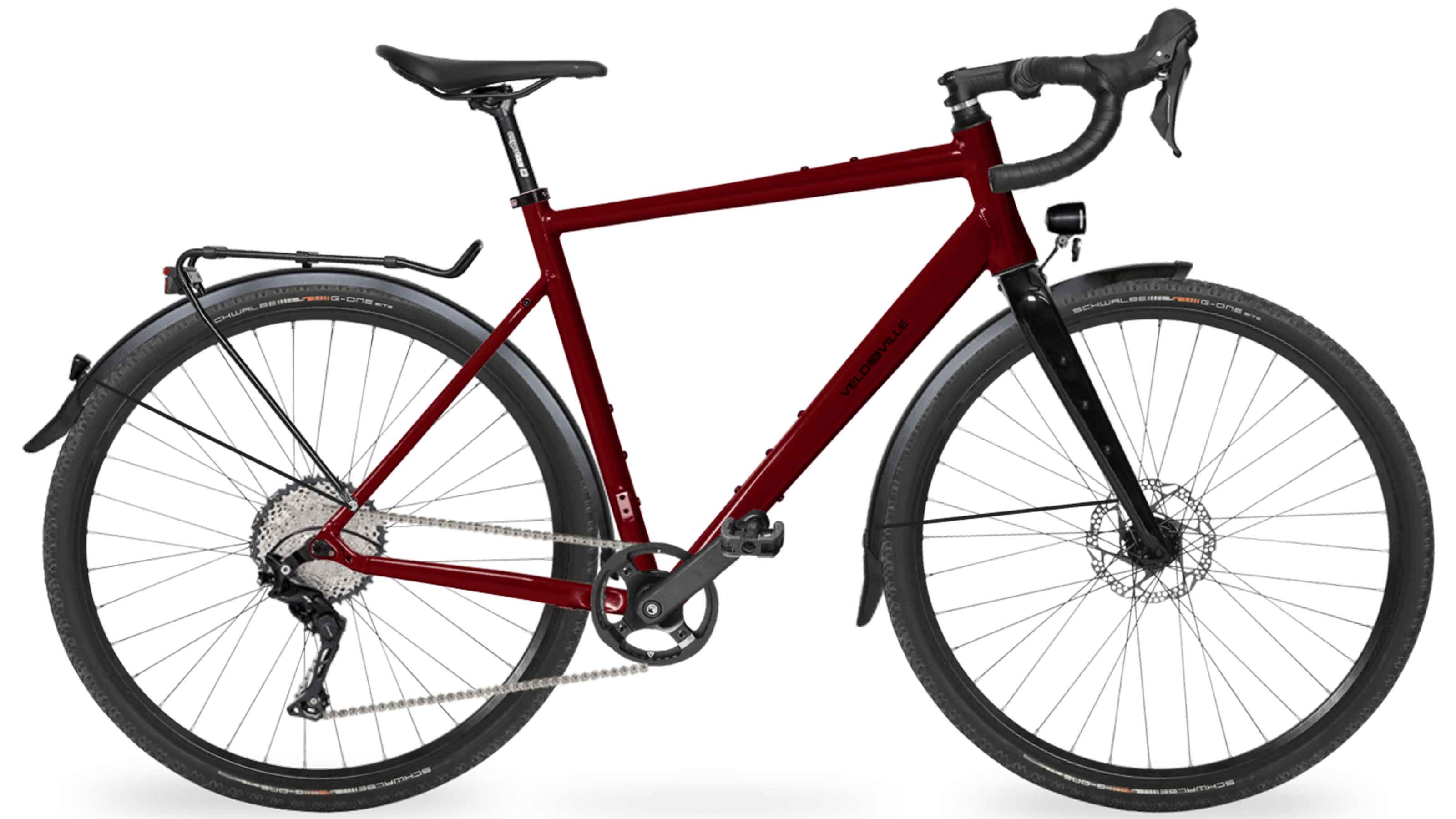Velo De Ville G400 28'' Shimano GRX400 20sp ruby