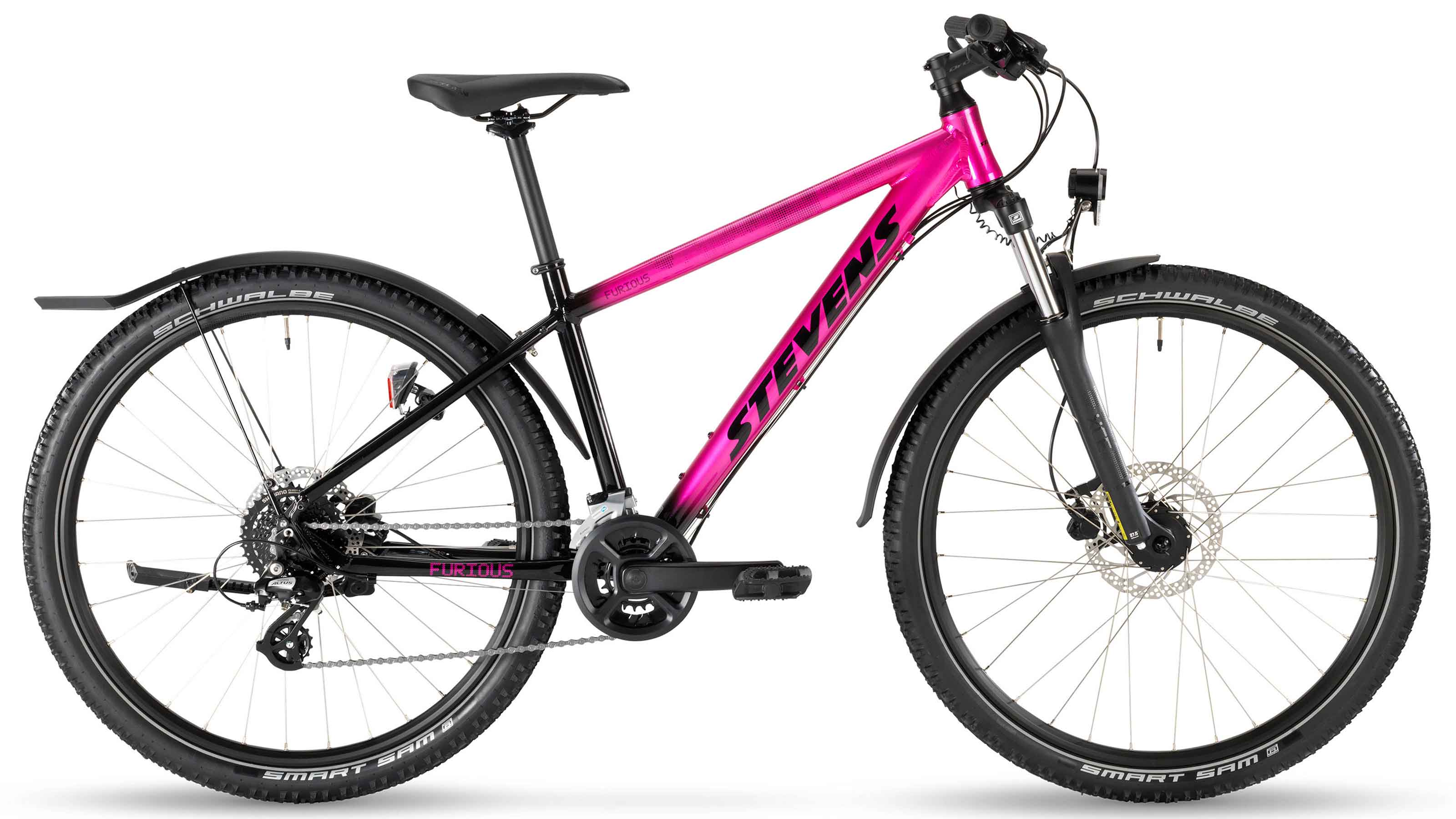 Stevens Junior Tour Furious 27,5'' chrome pink