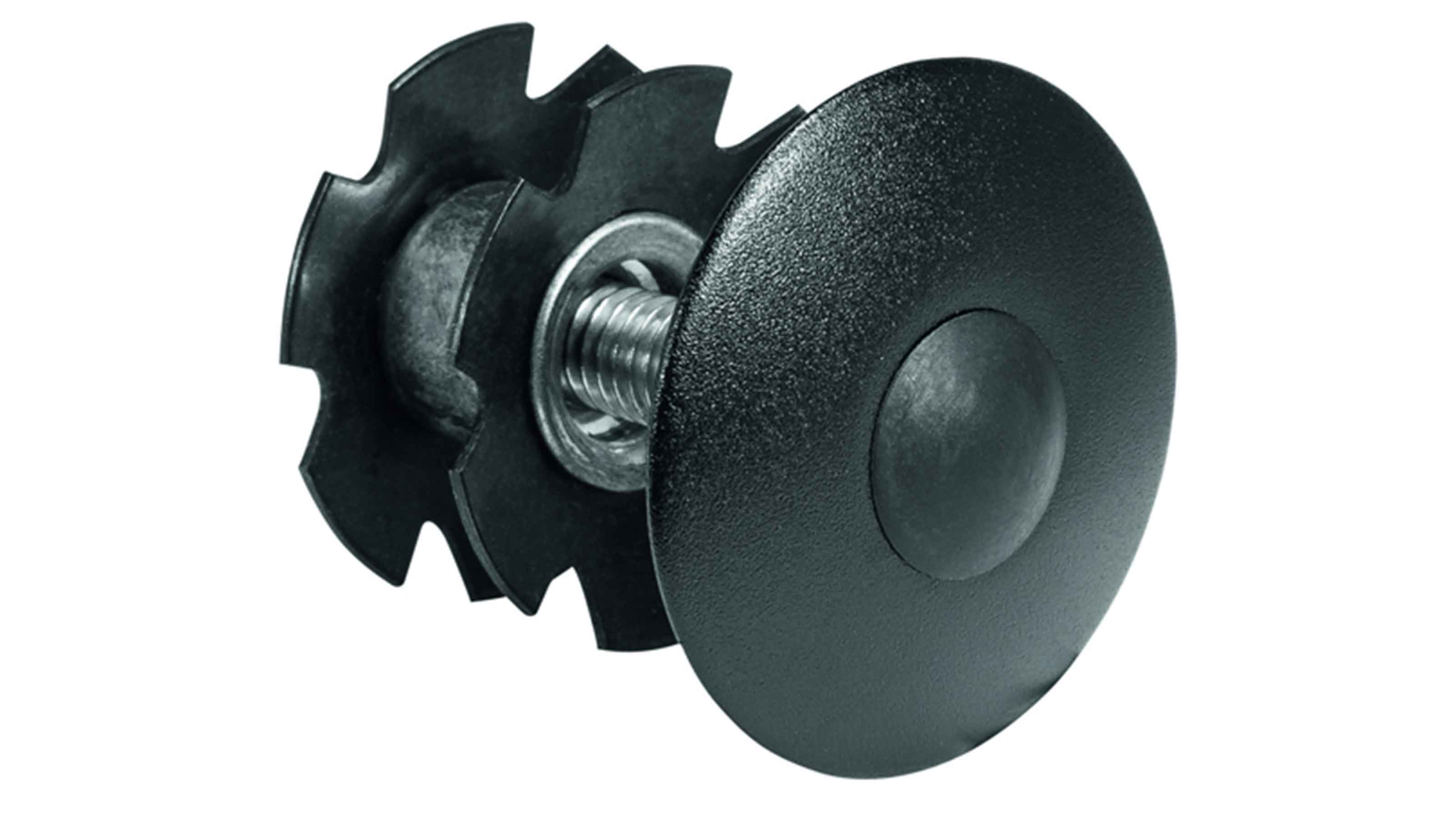 Ergotec Ahead-Kralle 1 1/8" schwarz-sandgestrahlt