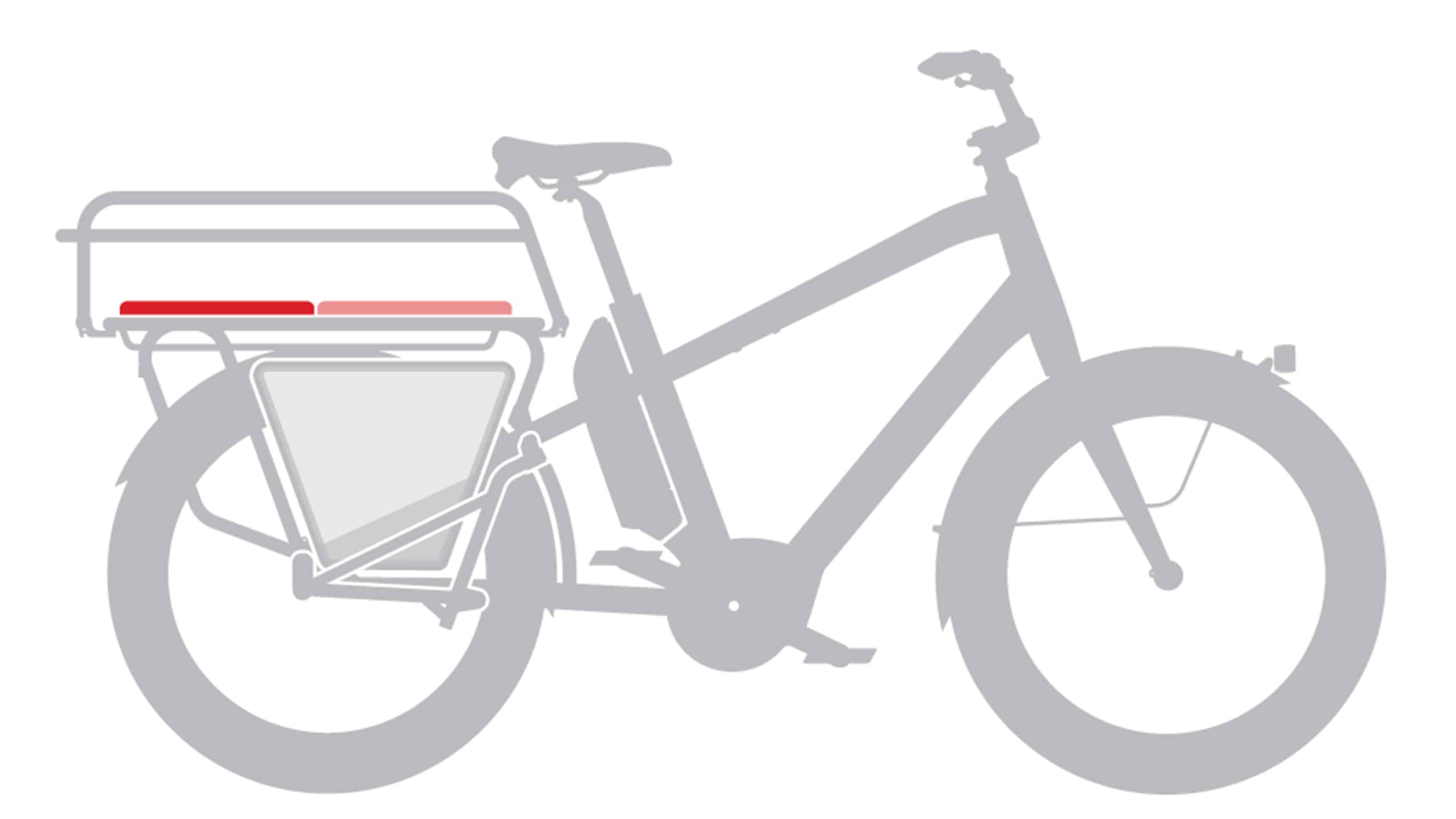 Benno Bikes Rack Pad Half Size black 1St.