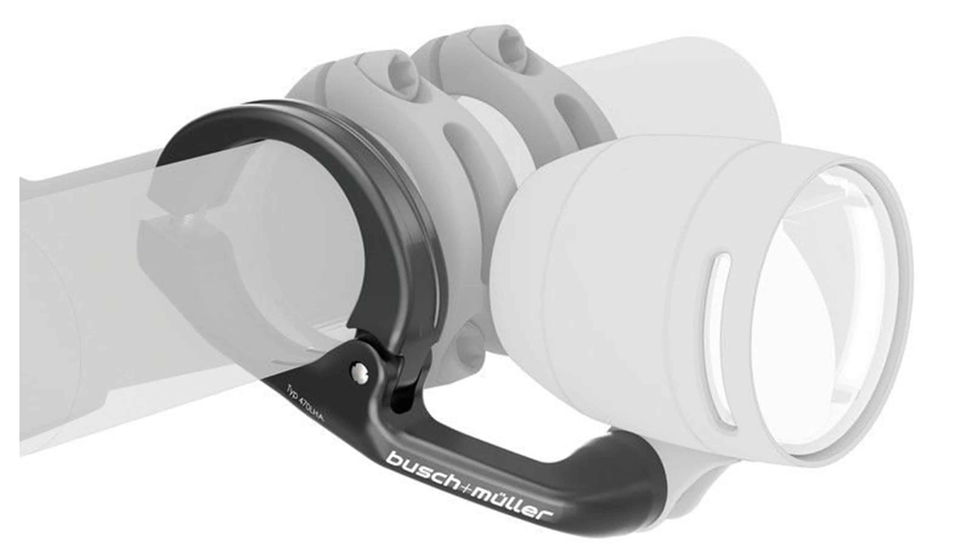 Busch+Müller Scheinwerfer-Halter Alu Ø 25,4/31,8