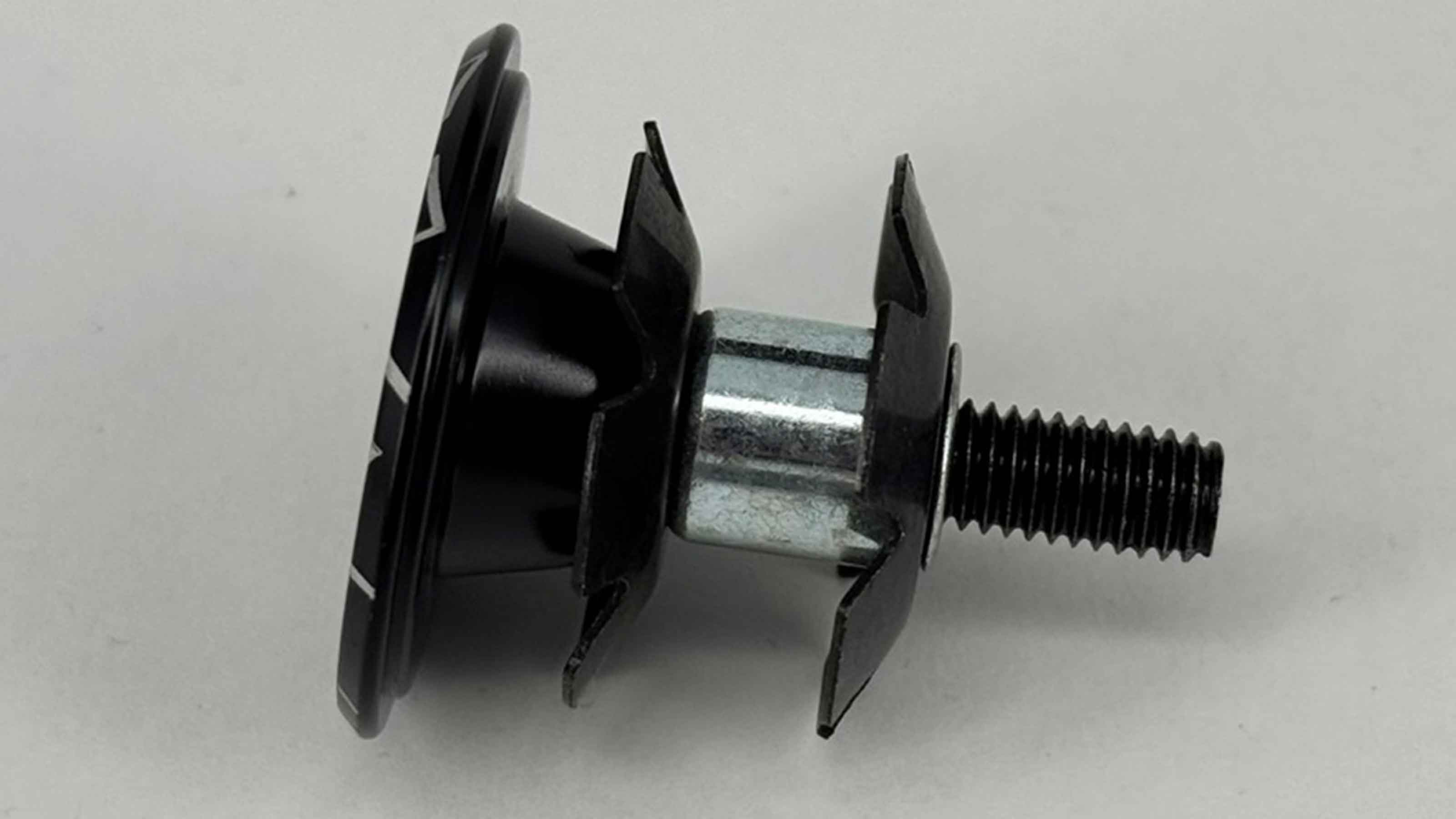 Pro Aheadkappe inkl. Kralle 1 1/8" Alu/Stahl black