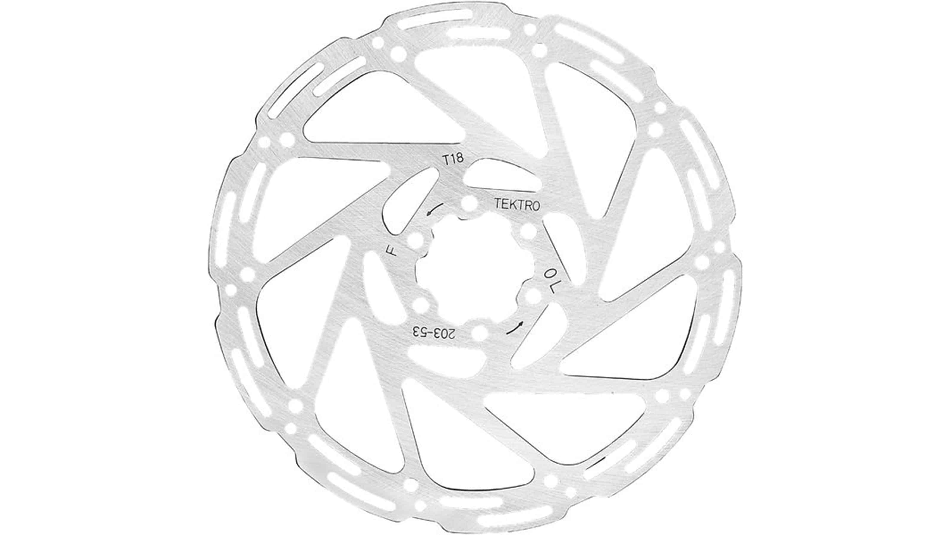 Tektro Bremsscheibe TR 203-53 6 Loch 1,8mm