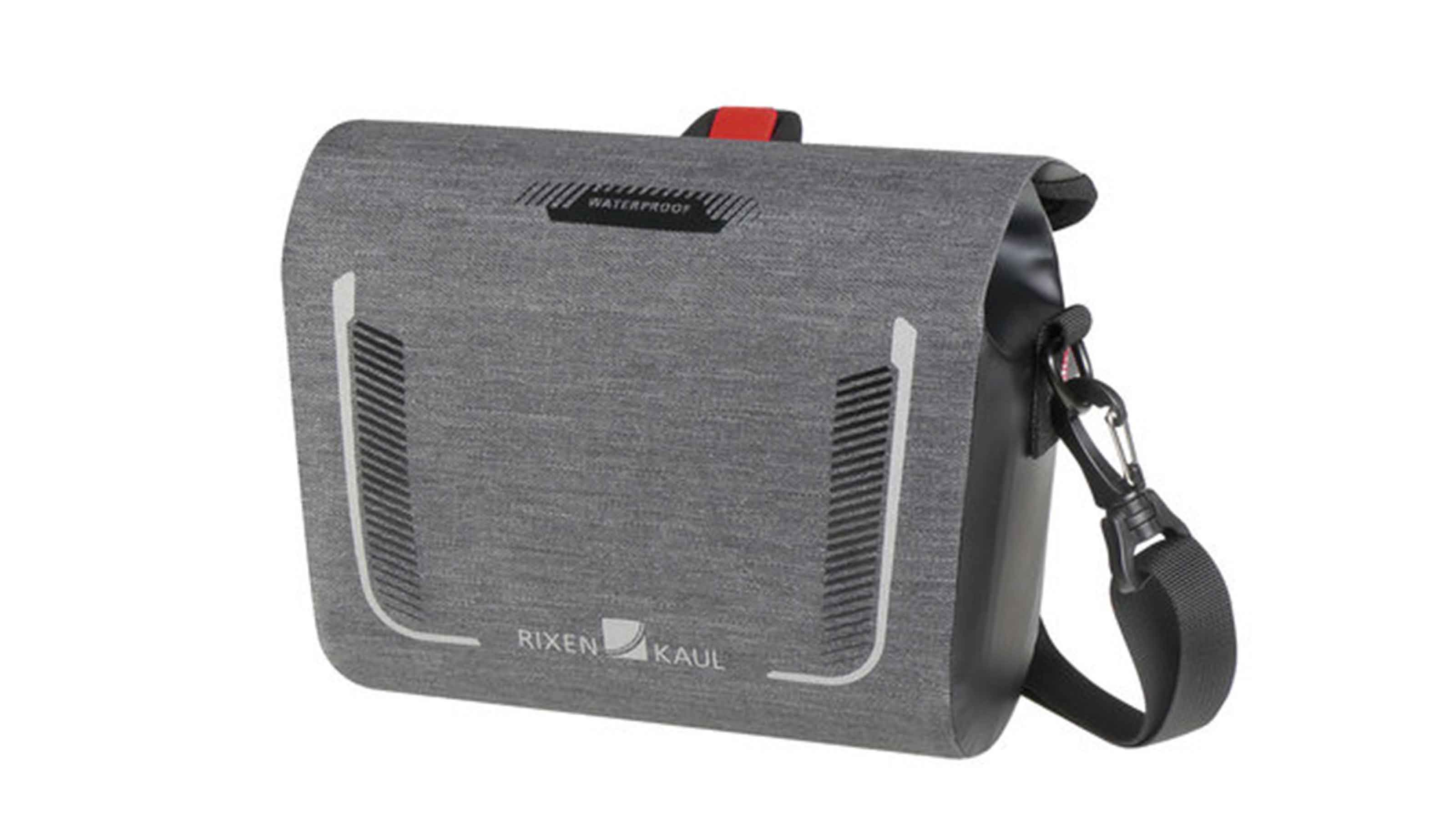 KLICKfix Lenkertasche Baggy mini waterproof grau