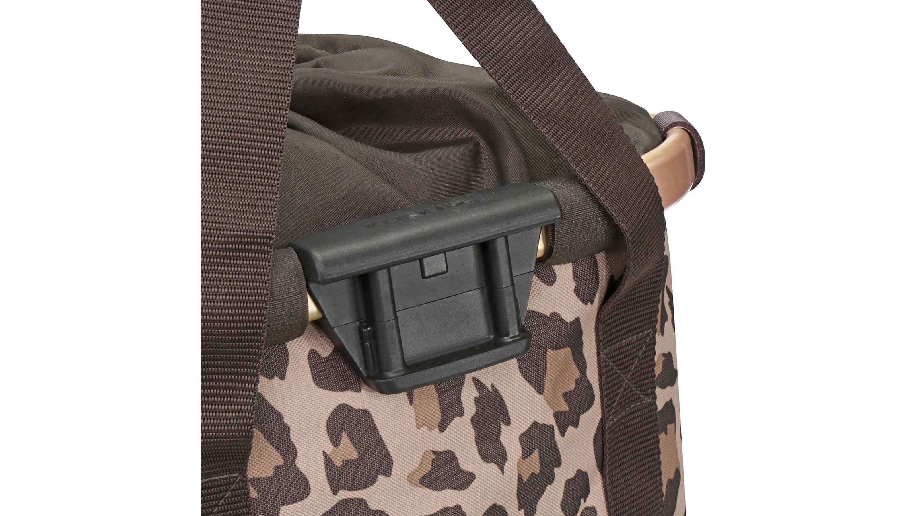 KLICKfix Reisenthel Bikebasket leo macchiato