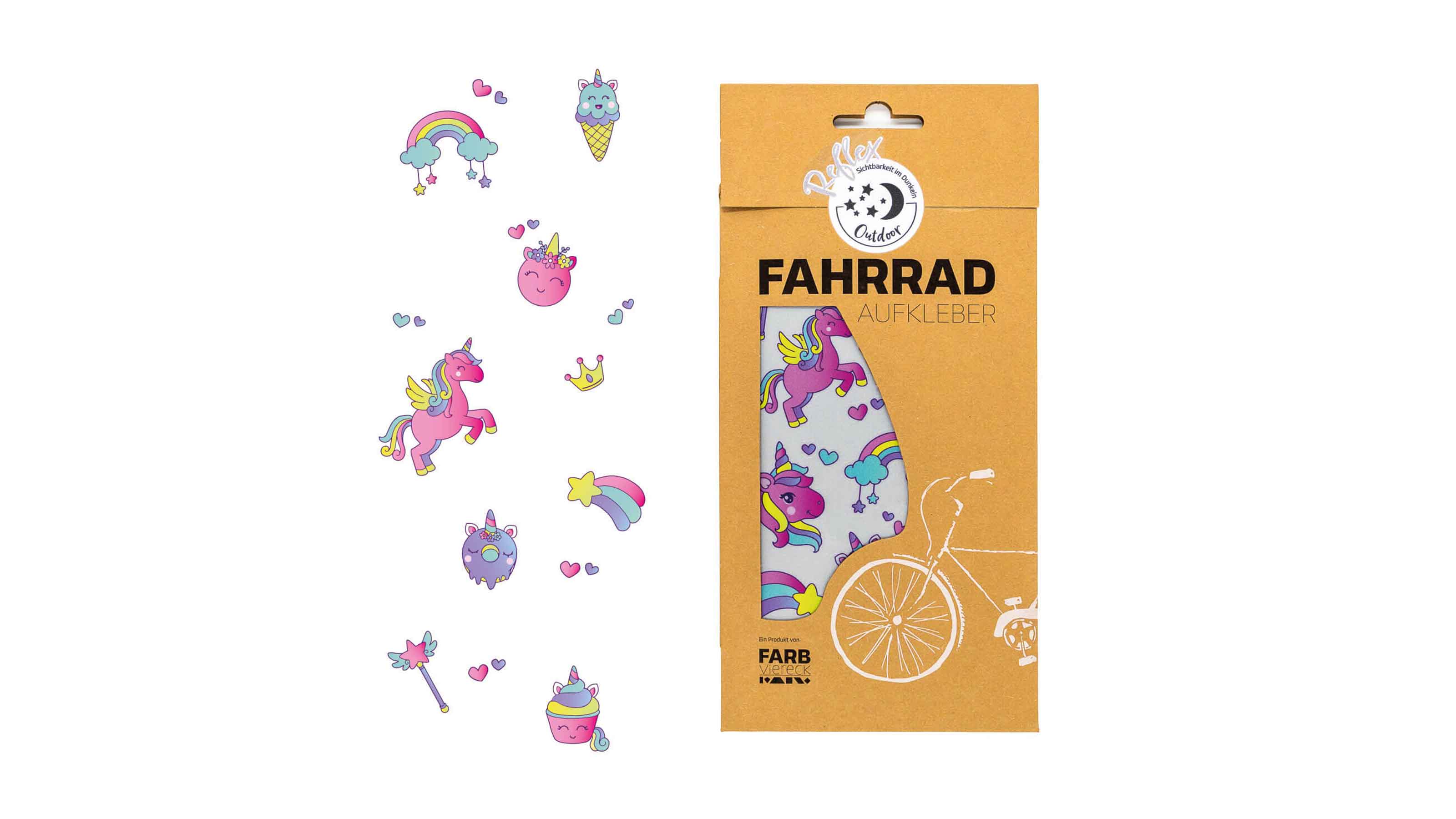 Farbviereck Aufkleber Kids Reflex