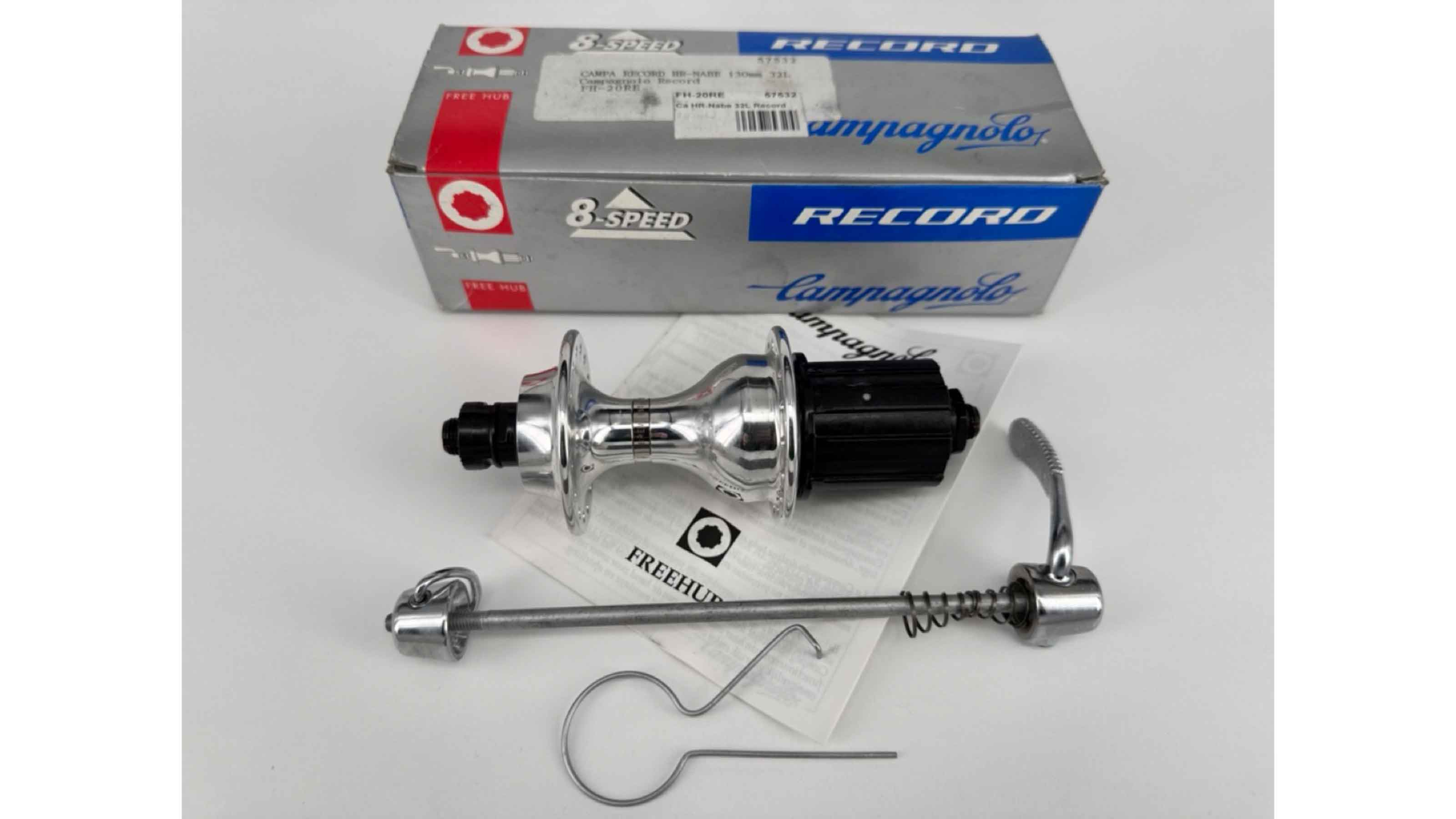 Campagnolo Record HR-Nabe FreeHub 8sp 130mm 32L