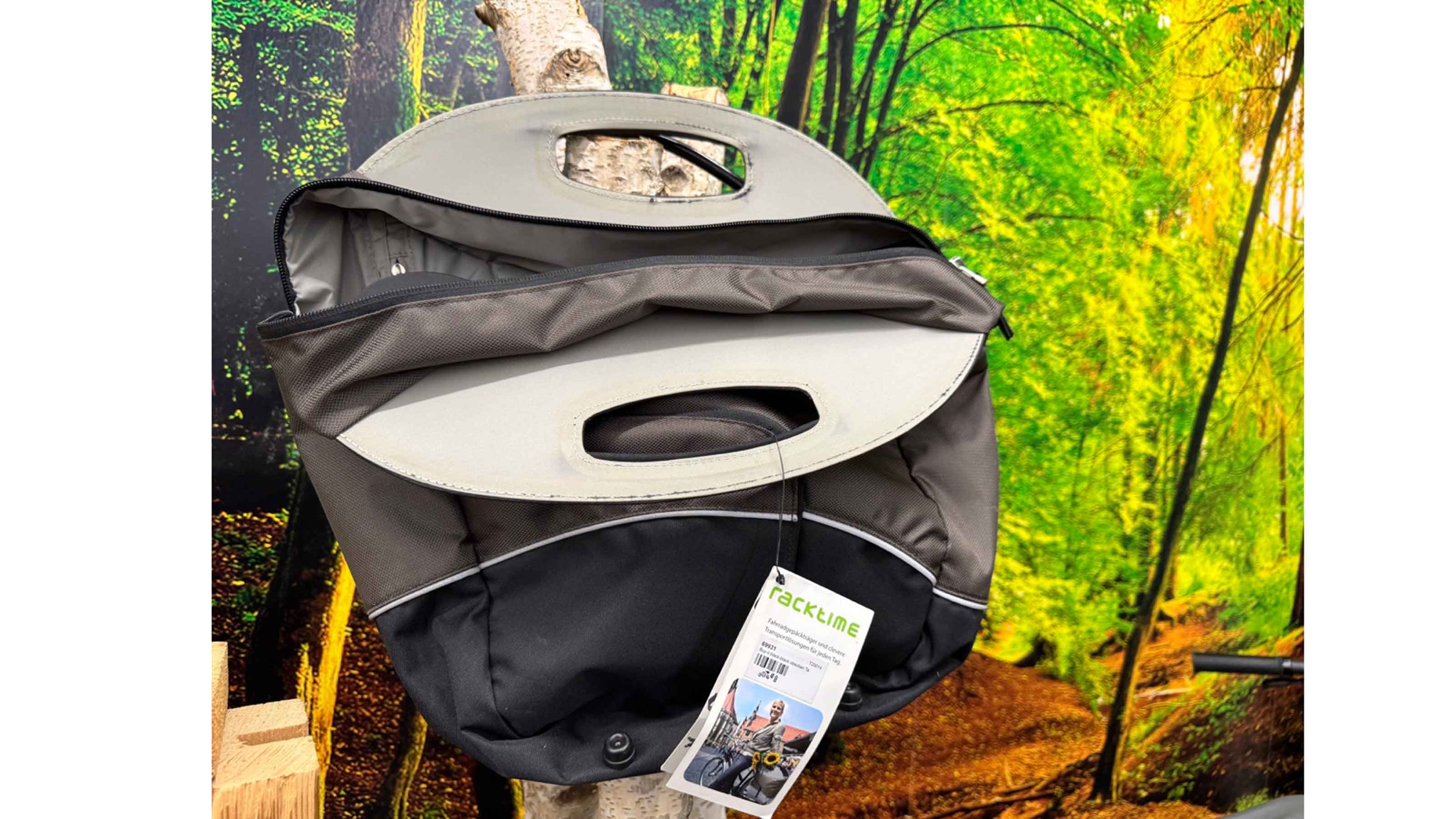 Racktime Buy-itGepäckträgertasche, schwarz Racktime Buy-itGepäckträgertasche, schwarz