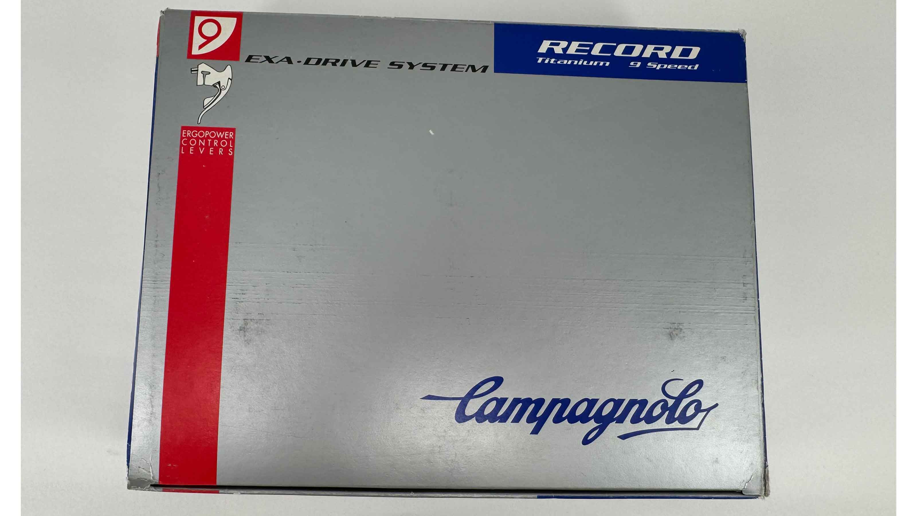Campagnolo Schalthebel Record Titanium 2/9s