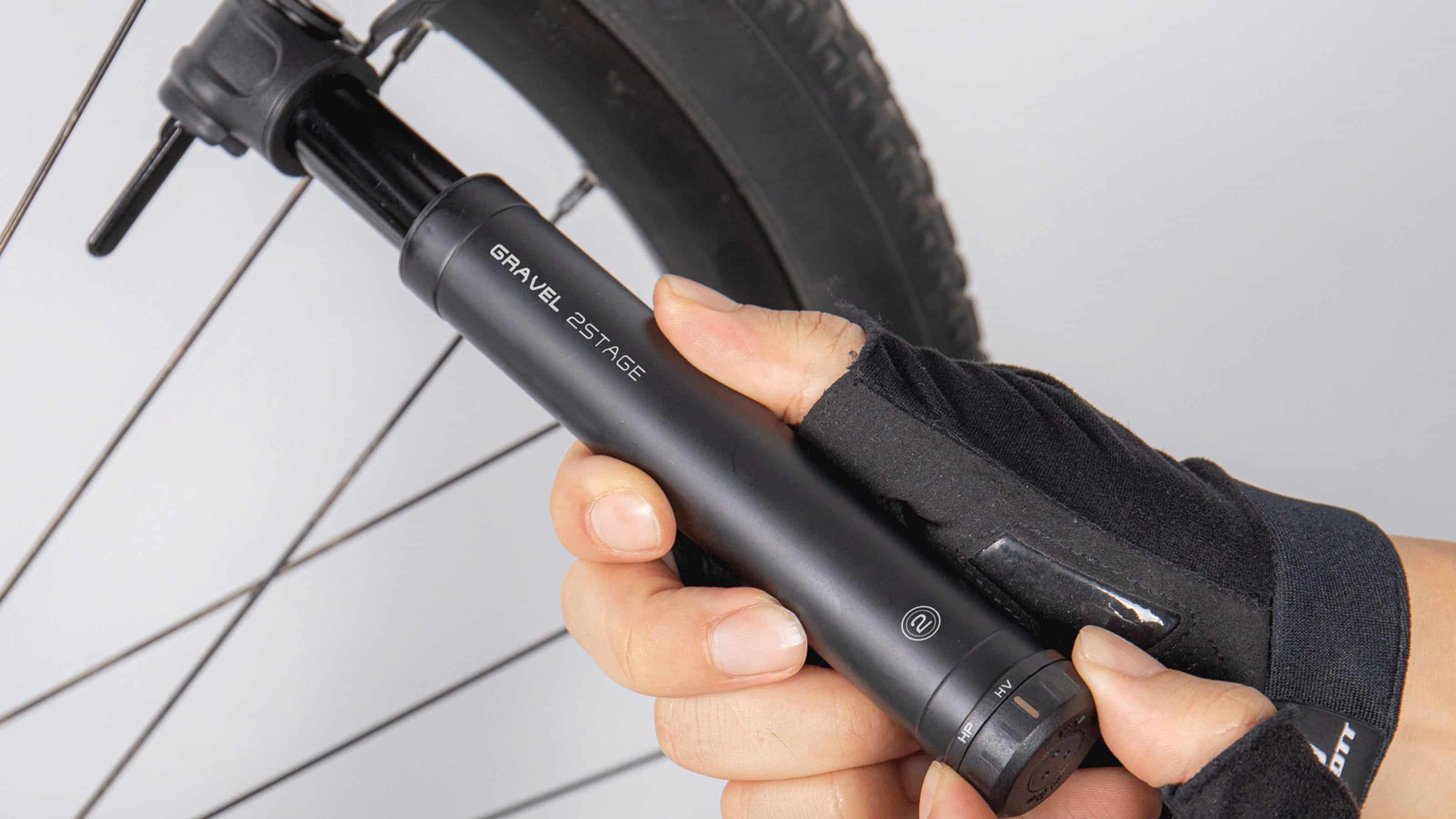 Topeak Luftpumpe Gravel 2Stage 0-4 4-6 bar