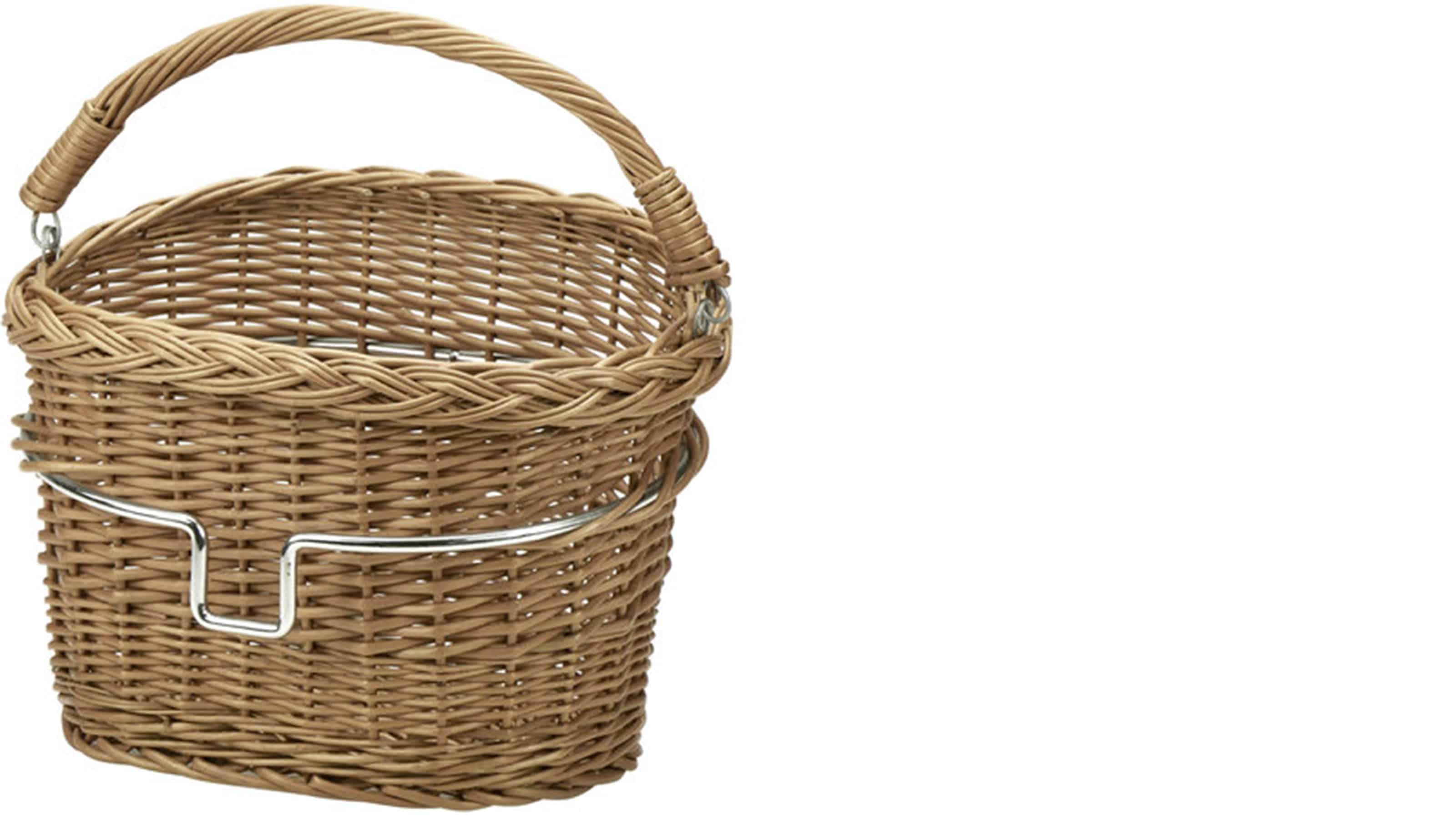 KLICKfix Weidenkorb Mini Lenkerkorb braun KLICKfix Weidenkorb Mini Lenkerkorb braun