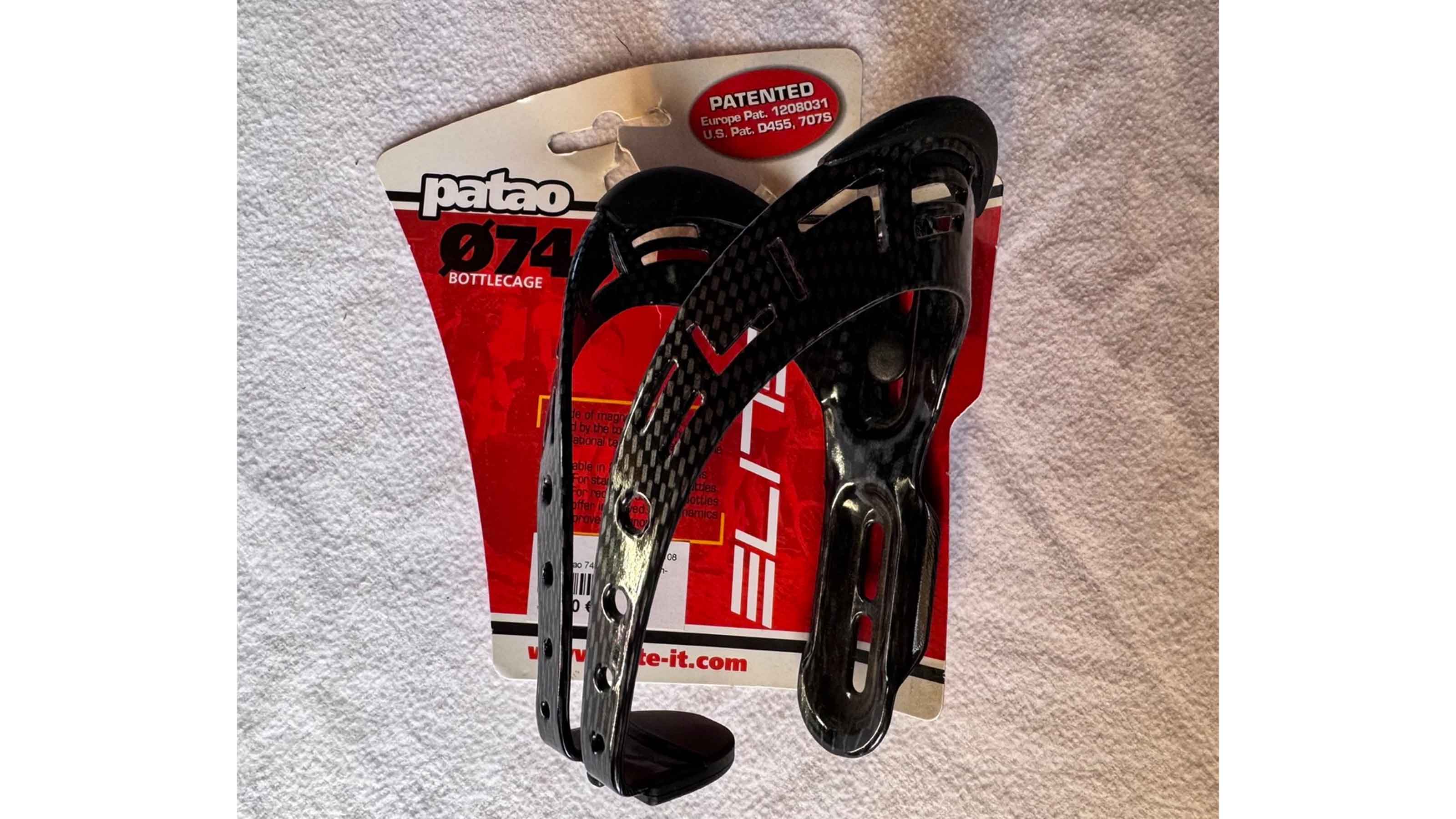 Elite Flaschenhalter Patao Macia Carbon Optik