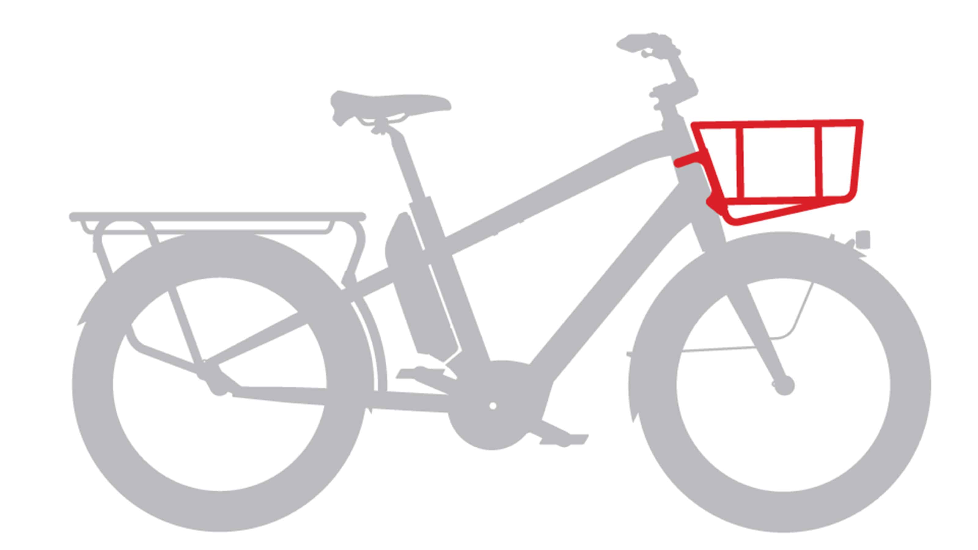 Benno Bikes City Front Basket