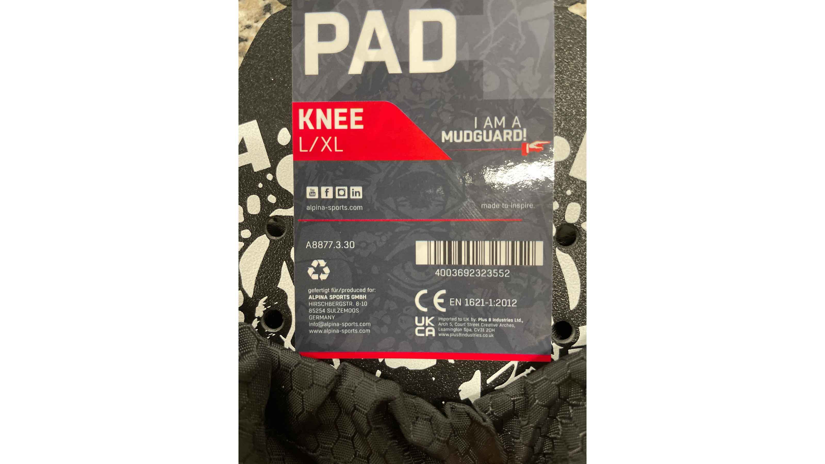 Alpina Protektor Flow Pad Knee L-XL