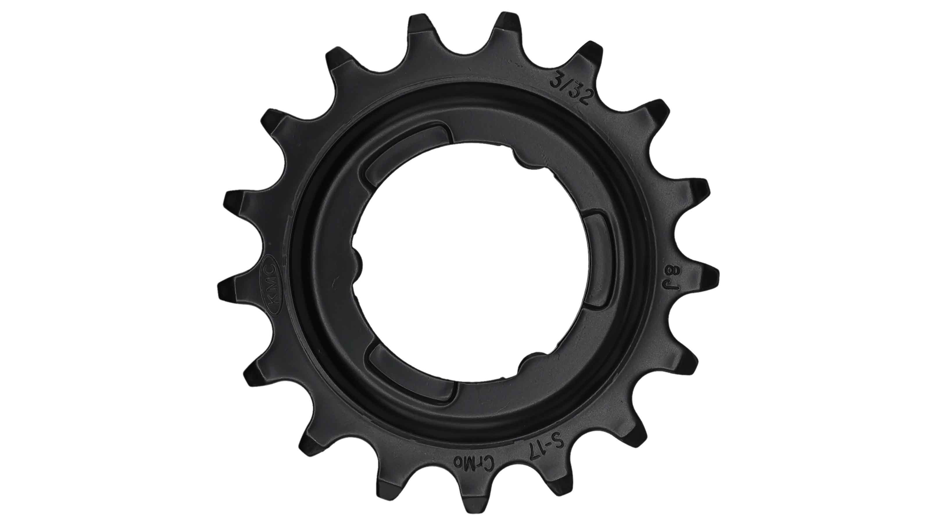 KMC Steck-Zahnkranz Shimano 17Z 1/2"x3/32"