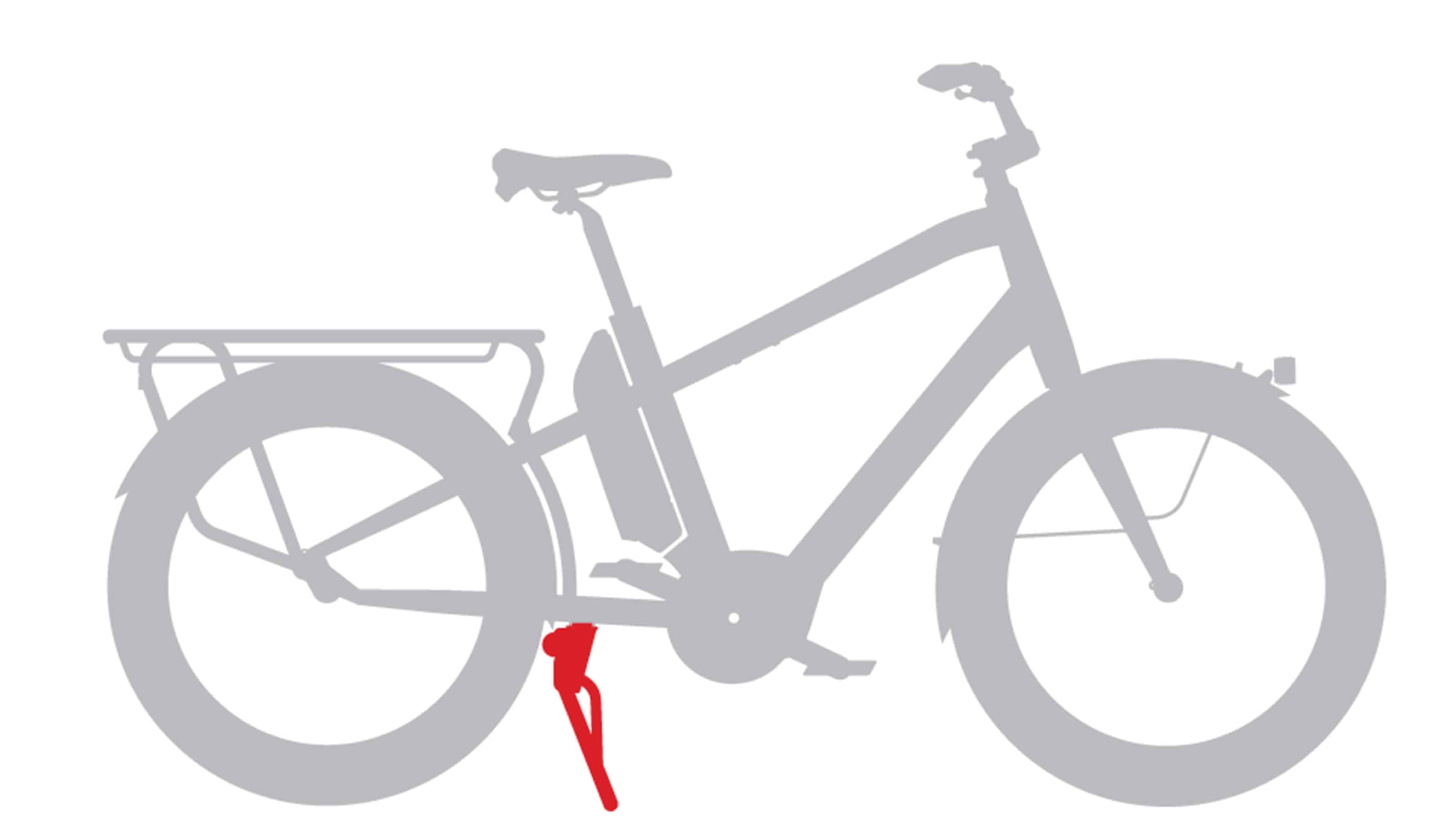 Benno Bikes Boost Dual Kickstand