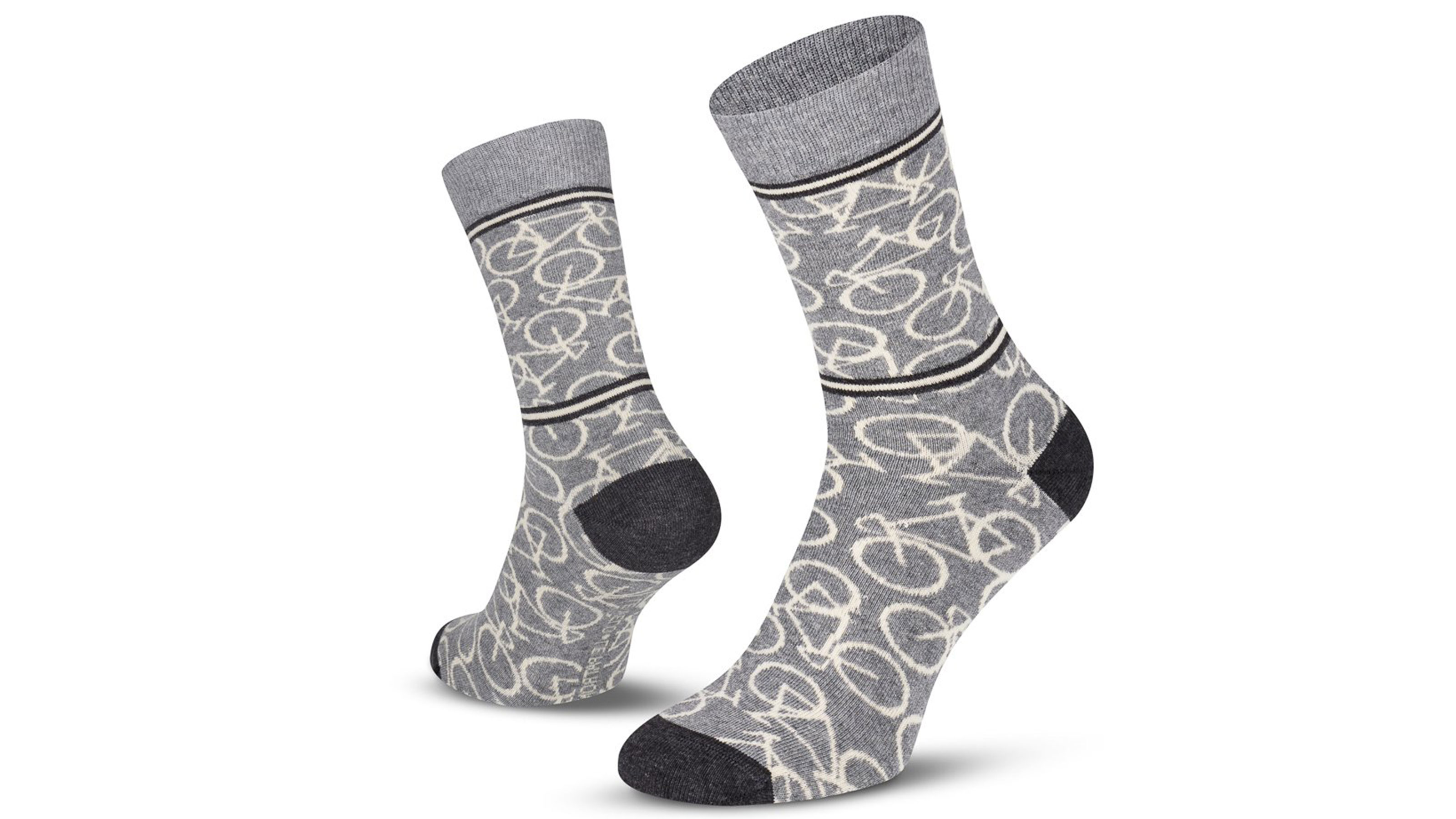 Le Patron Cycling Couture Socken Allover Bicycle