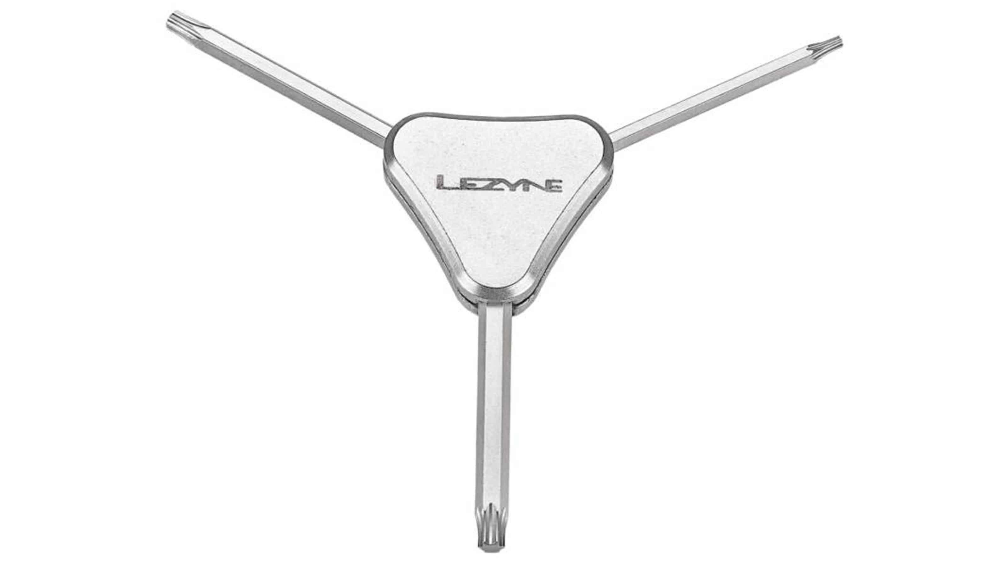 Lezyne Werkzeug 3-Way Wrench Torx T10/25/30 Lezyne Werkzeug 3-Way Wrench Torx T10/25/30