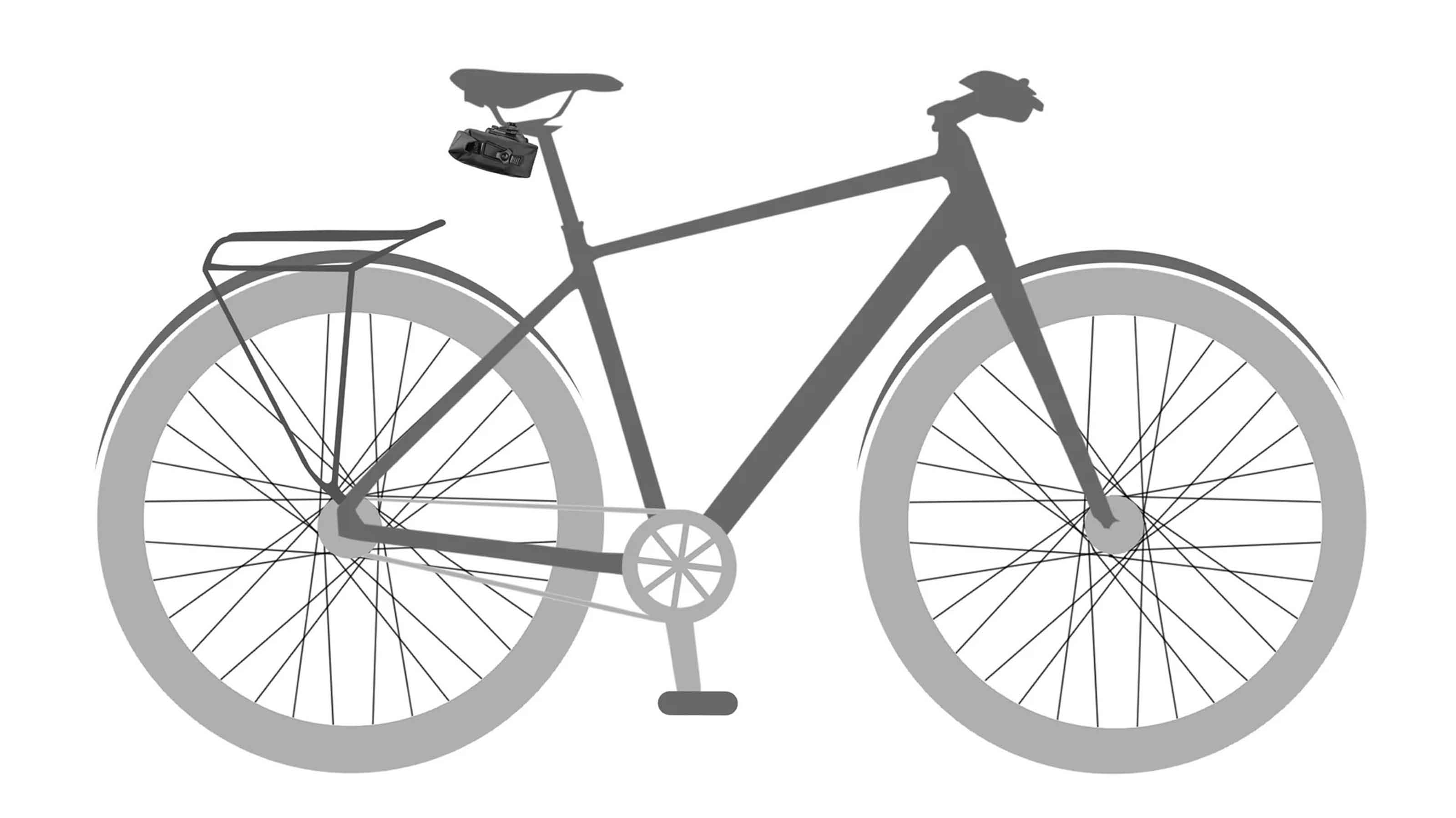 ORTLIEB Satteltasche Micro Two 0,5 l black matt