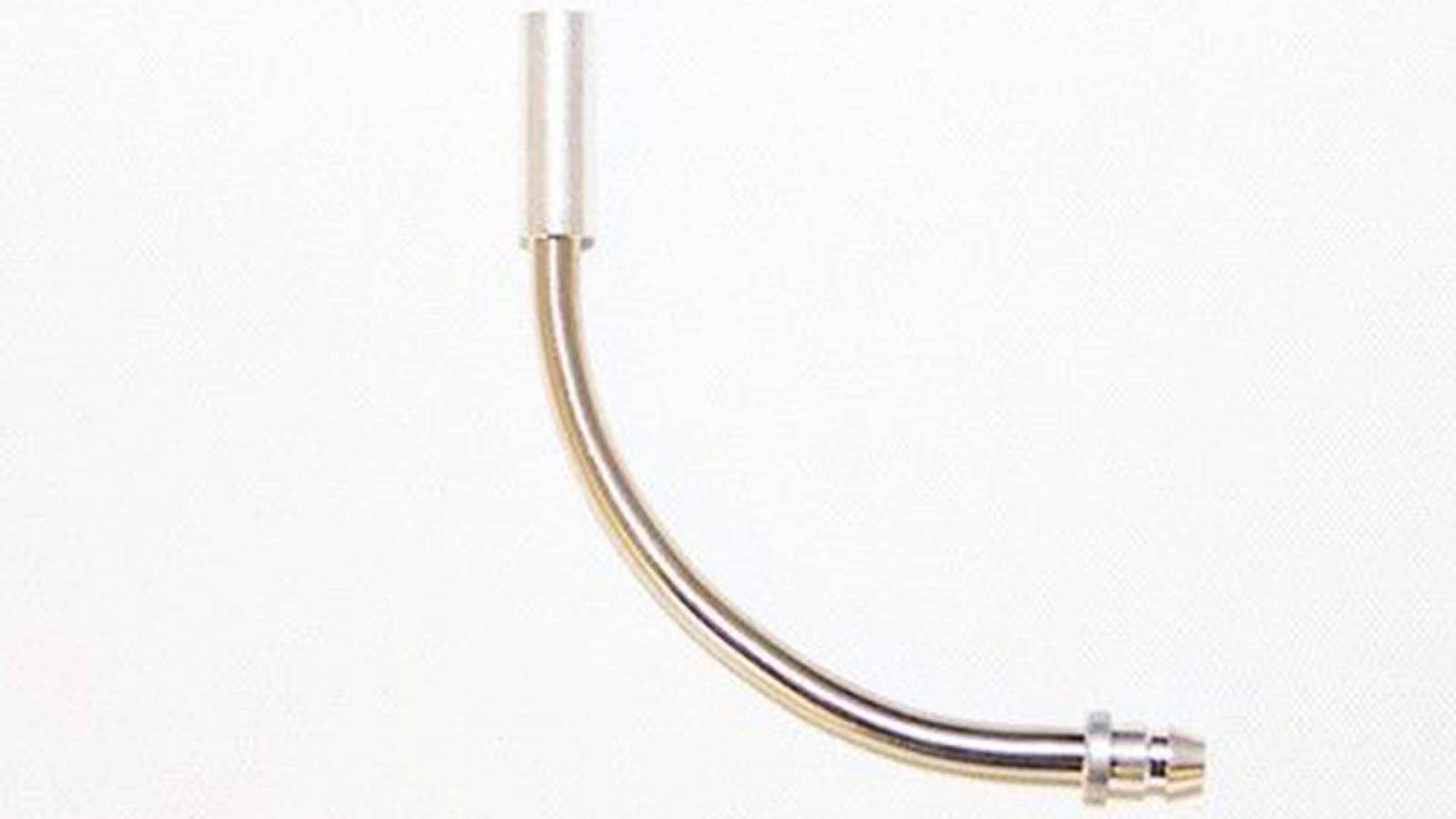 Kabelführungsrohr 90° V-Brake silber