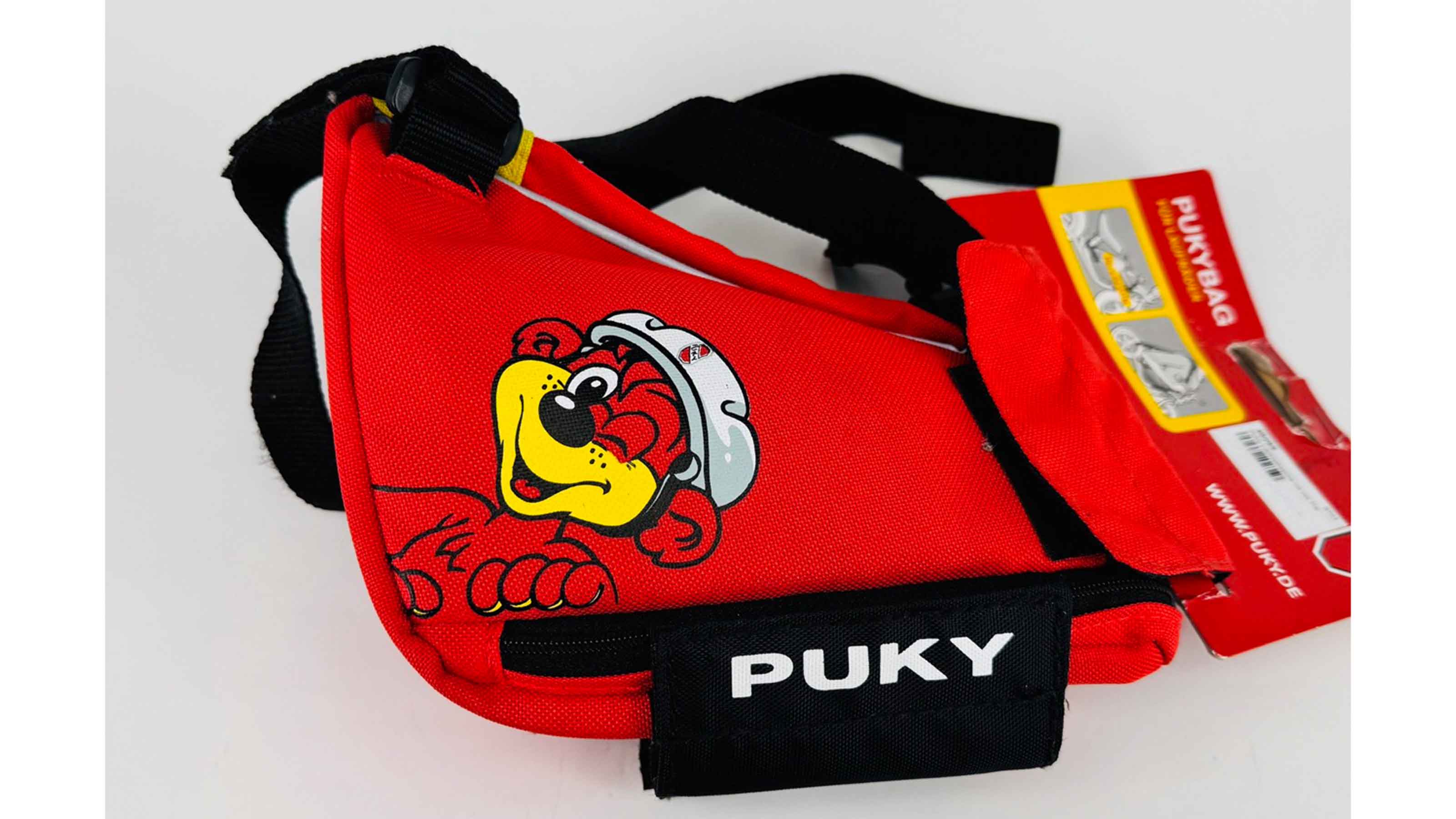 Puky Laufradtasche rot mit Tragegurt