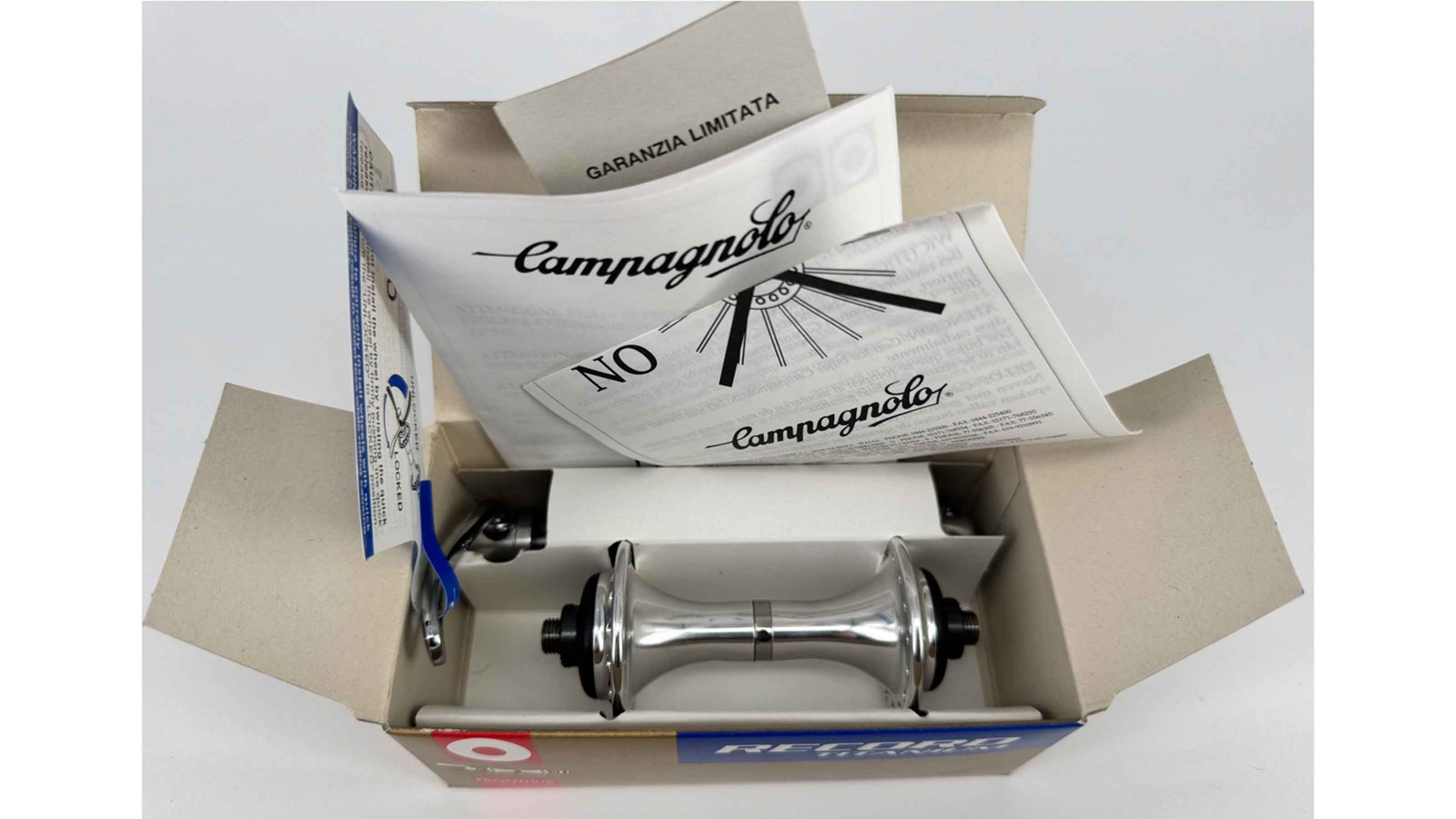 Campagnolo Fronthub Record Titanium 100mm 32L