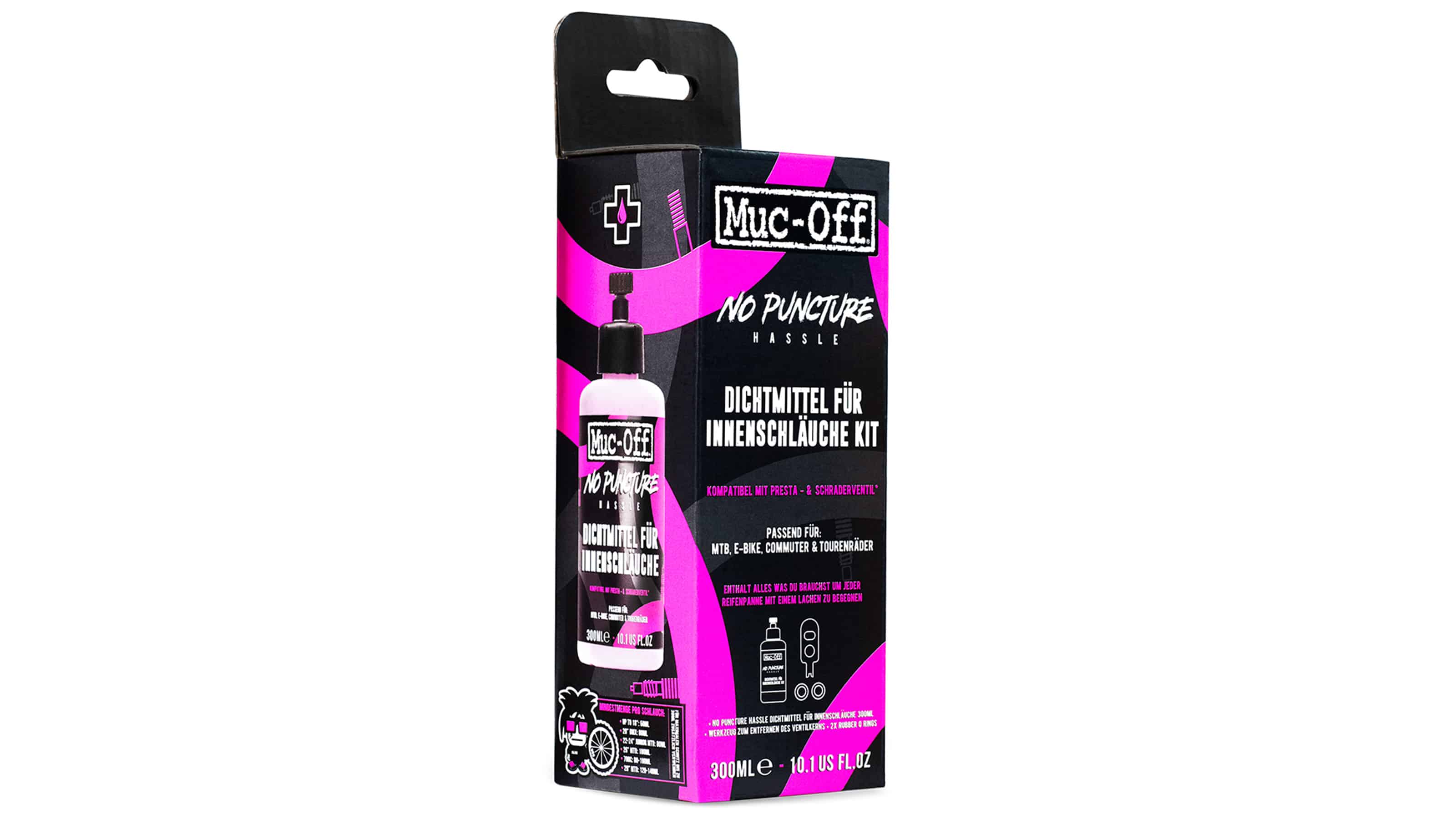 MucOff No Puncture Hassle Inner Tube Sealant 300ml MucOff No Puncture Hassle Inner Tube Sealant 300ml