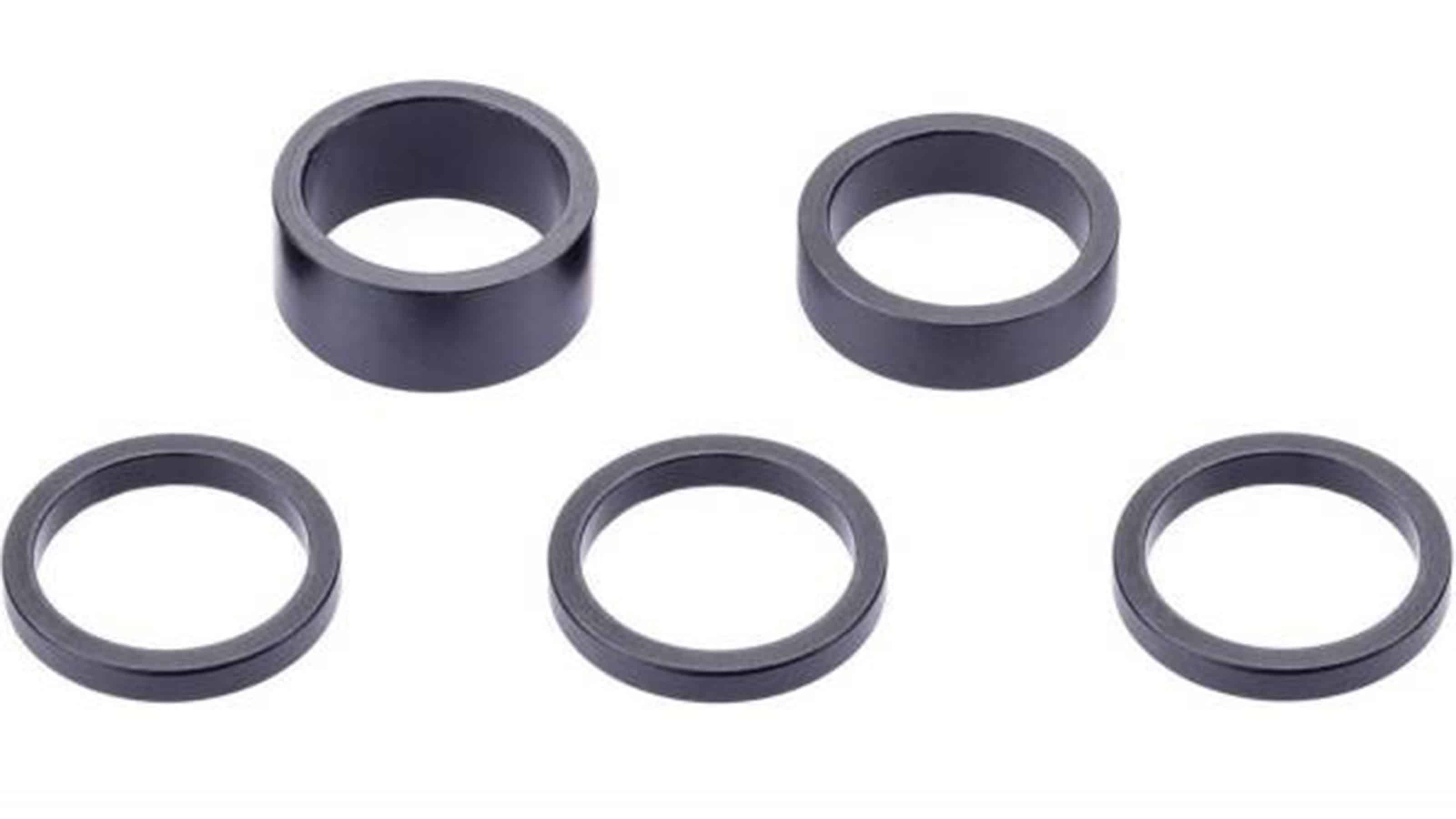 Contec Spacer Set Spaler 1 1/8" matt schwarz Contec Spacer Set Spaler 1 1/8" matt schwarz