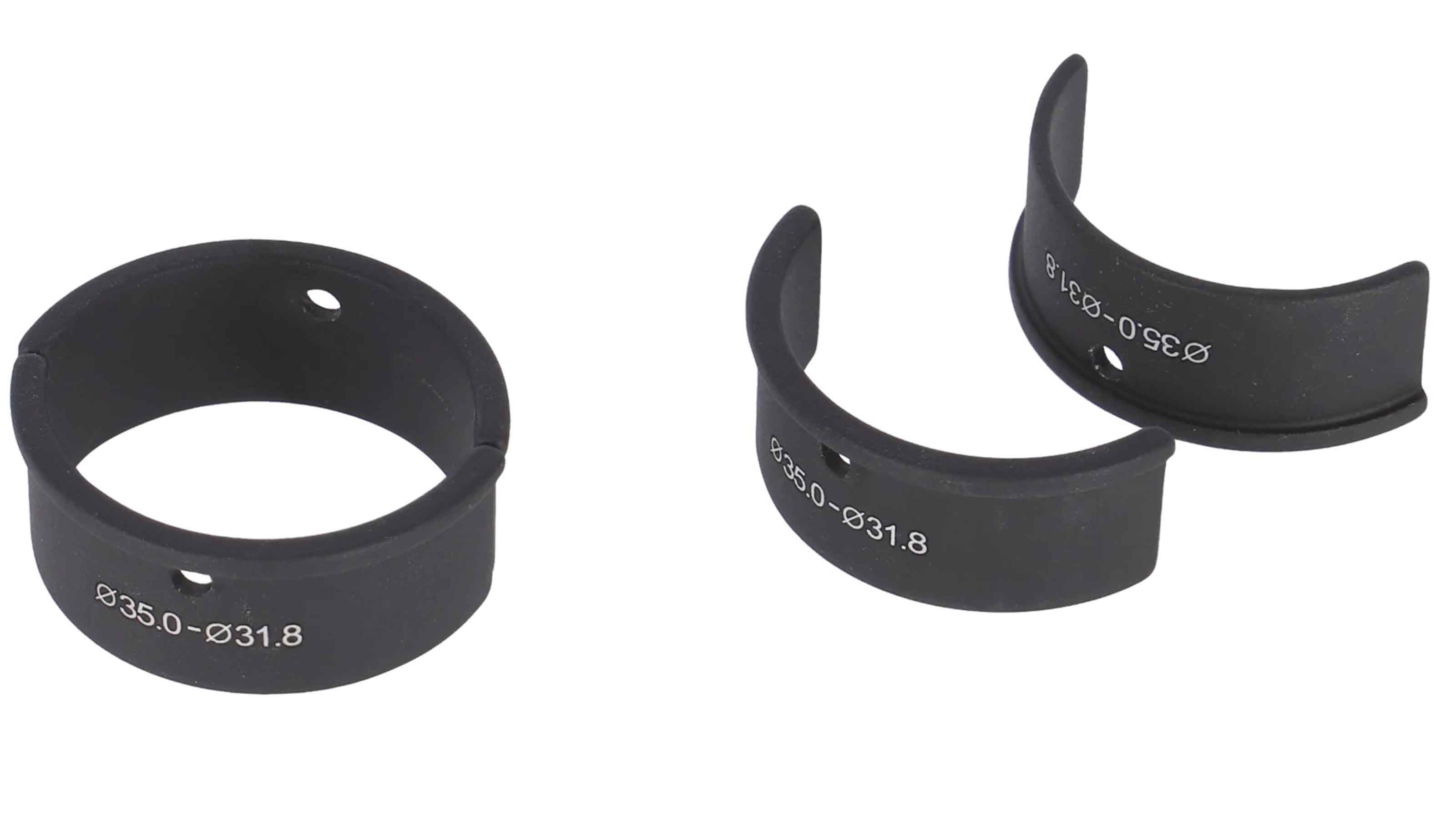 Ergotec Reduzierhülsen-Set schwarz