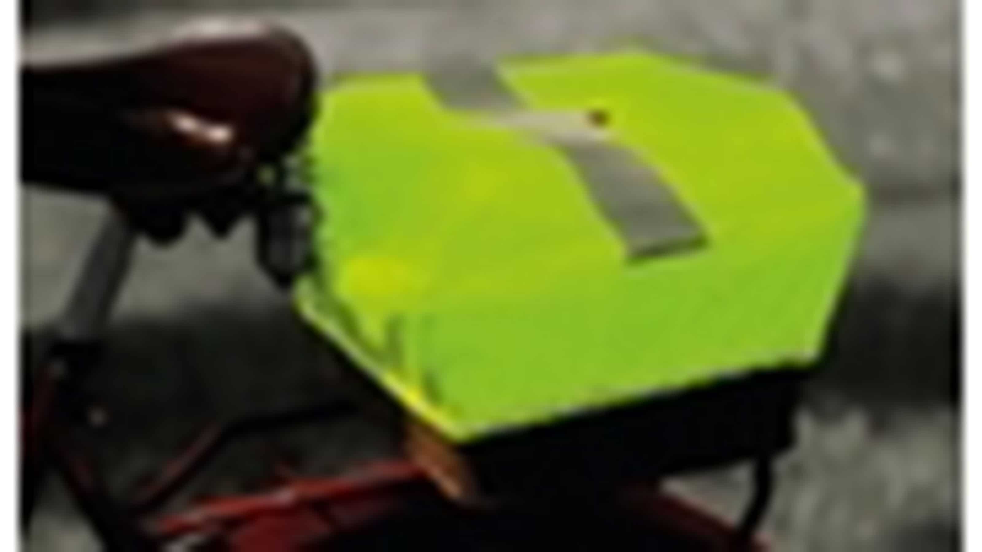 4-Act Reflex-Korbabdeckung gelb 55x40cm