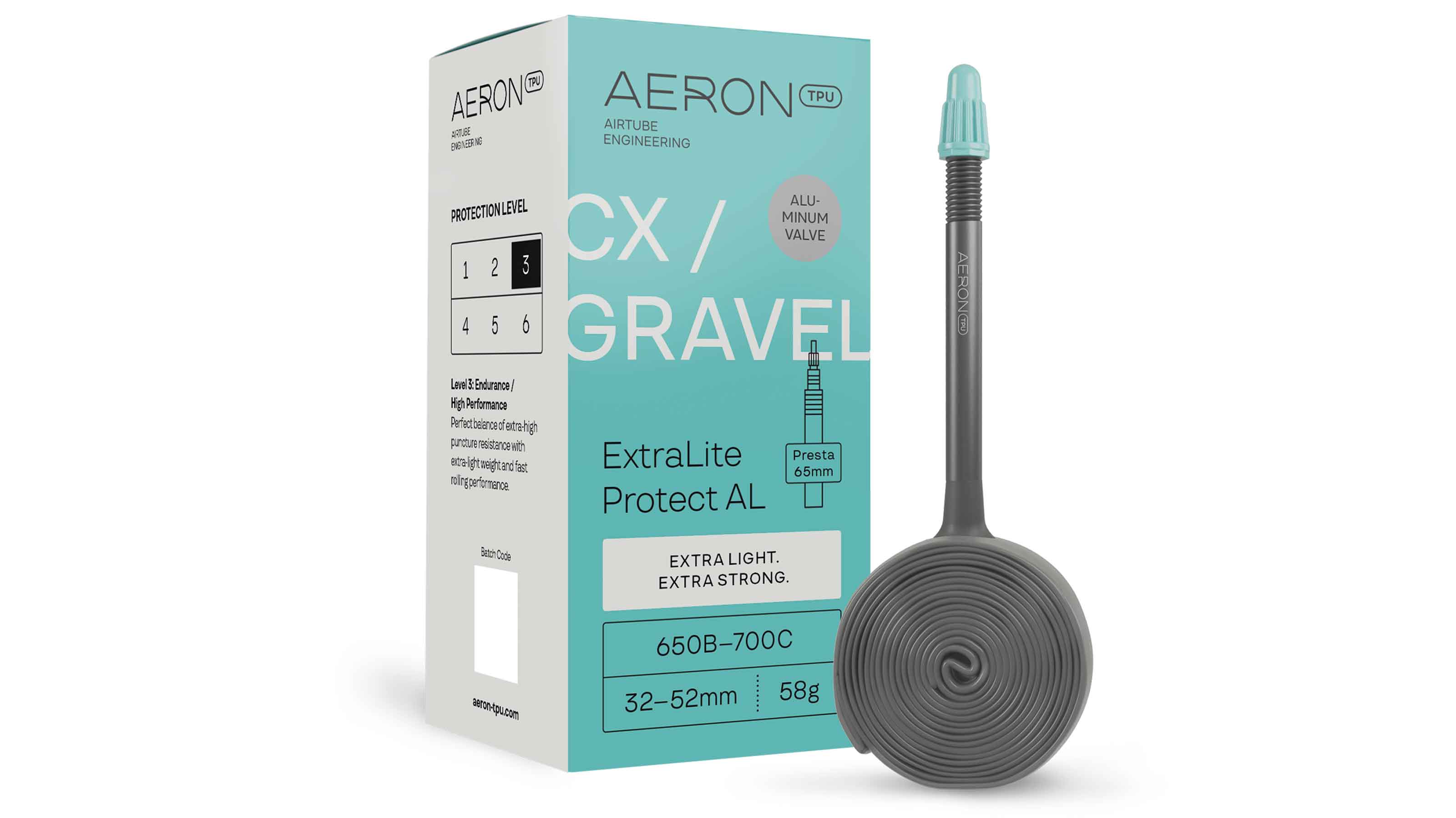 Aeron TPU Schlauch CX/Gravel ExtraLite Protect AL