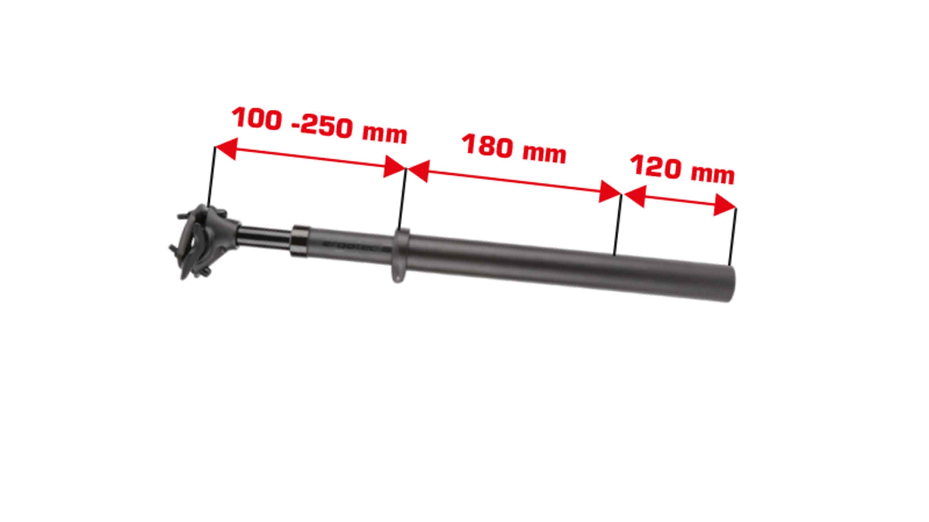 Ergotec Federstütze SP-10.0 34,9 550 Level 5