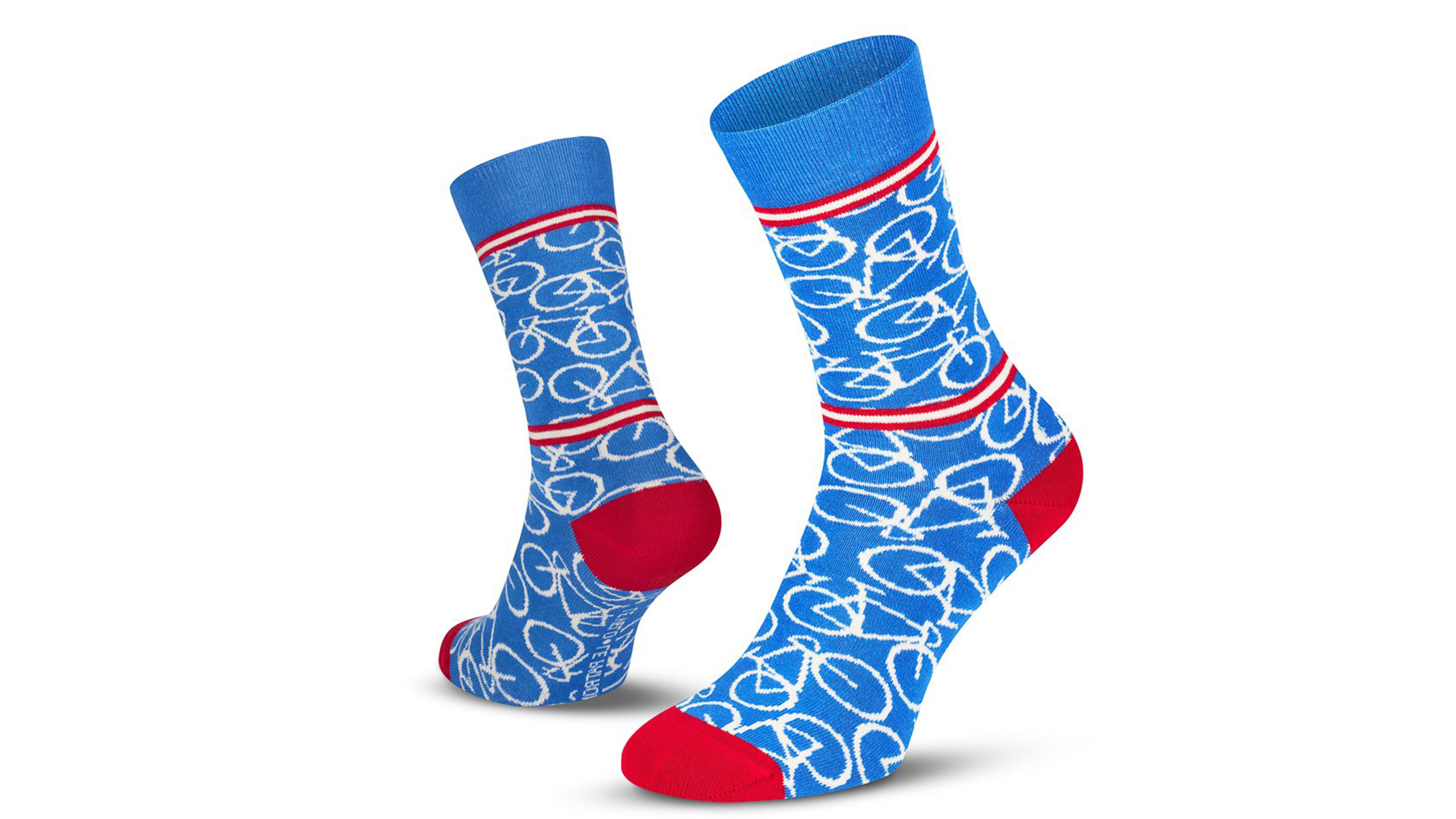 Le Patron Cycling Couture Socken Allover Bicycle