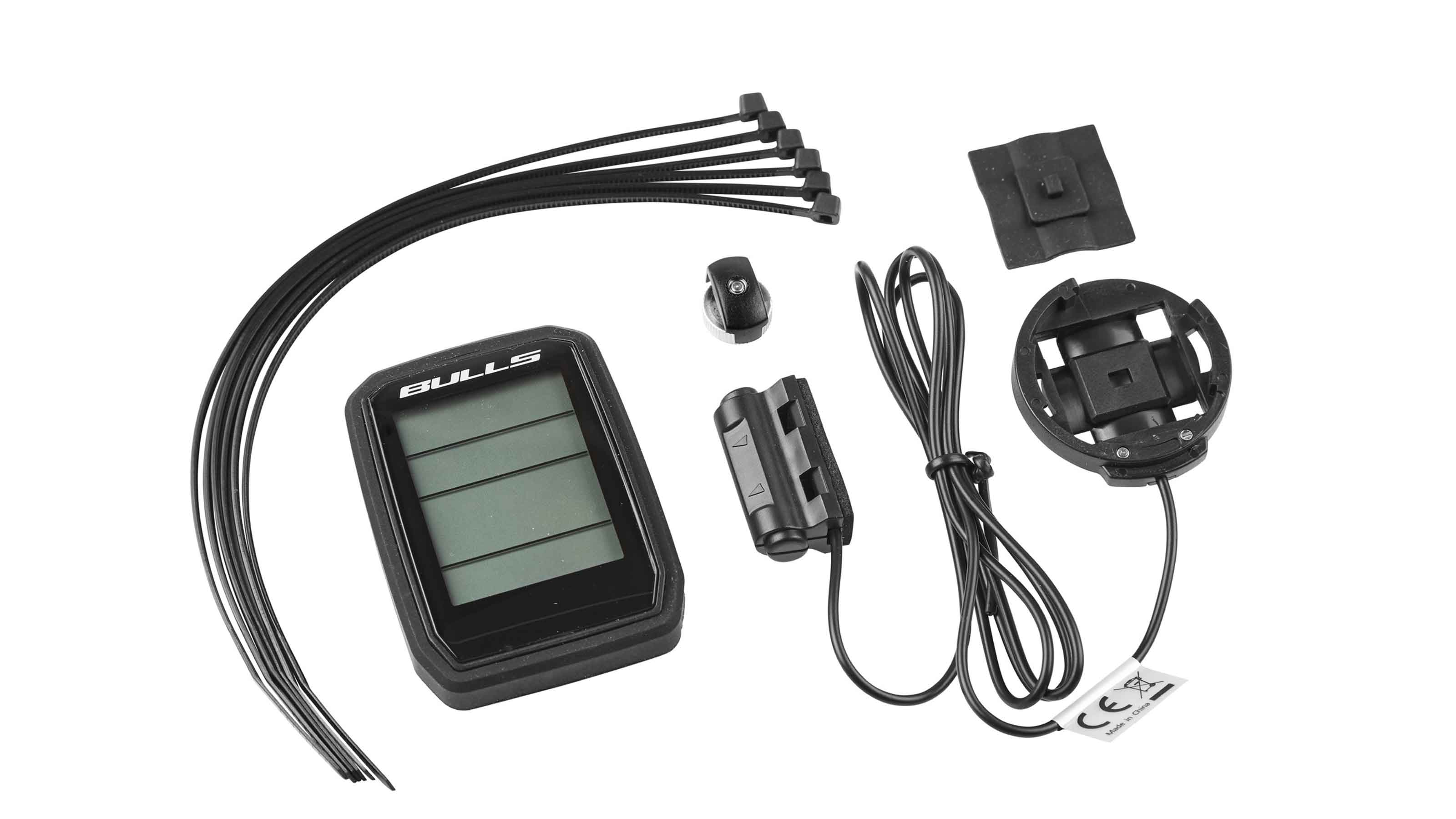 Bulls Fahrrad-Computer Sonic 105 7 Funktionen