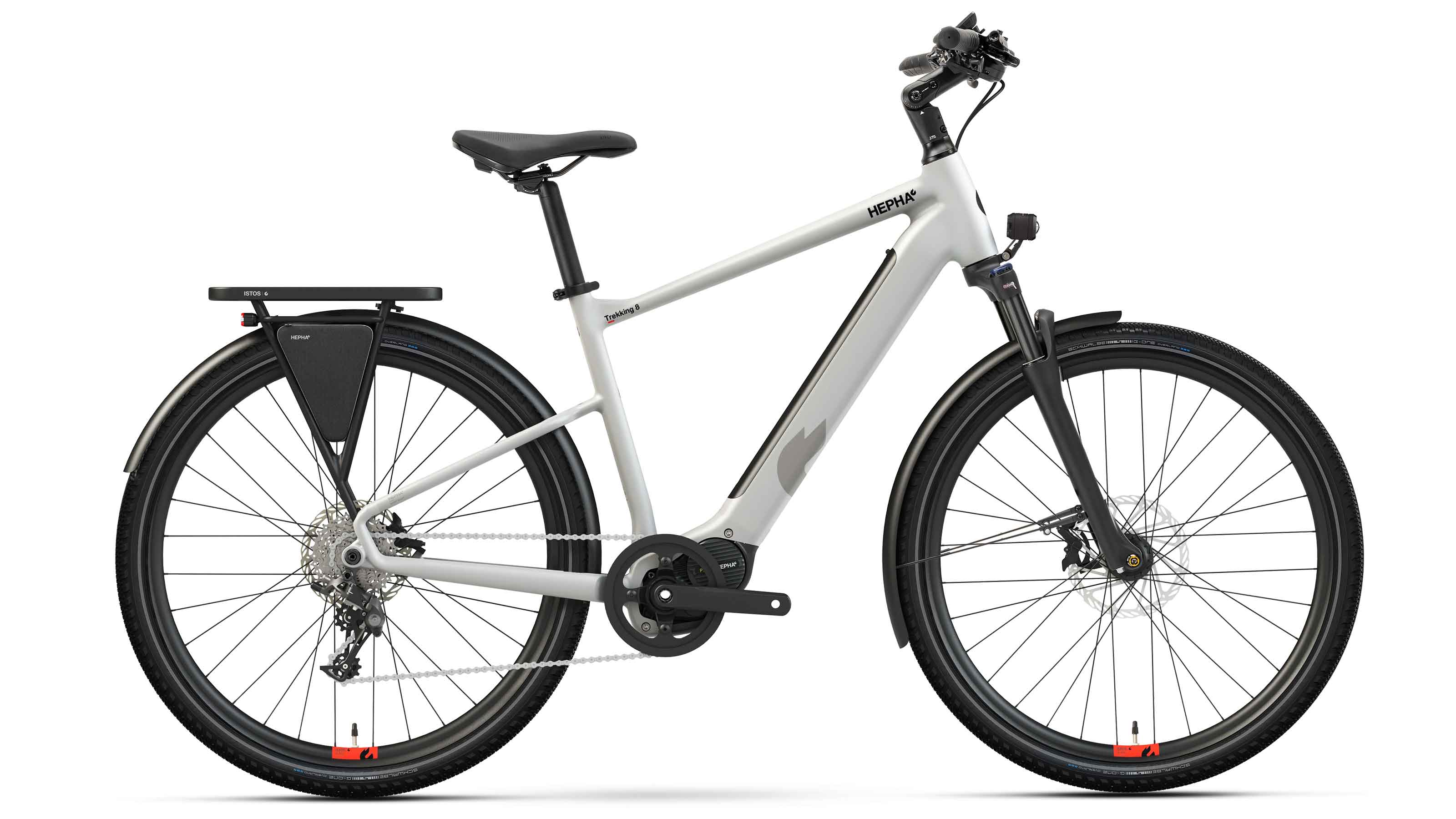 Hepha Trekking 8 LongRange 600Wh 100Nm HiStep grey
