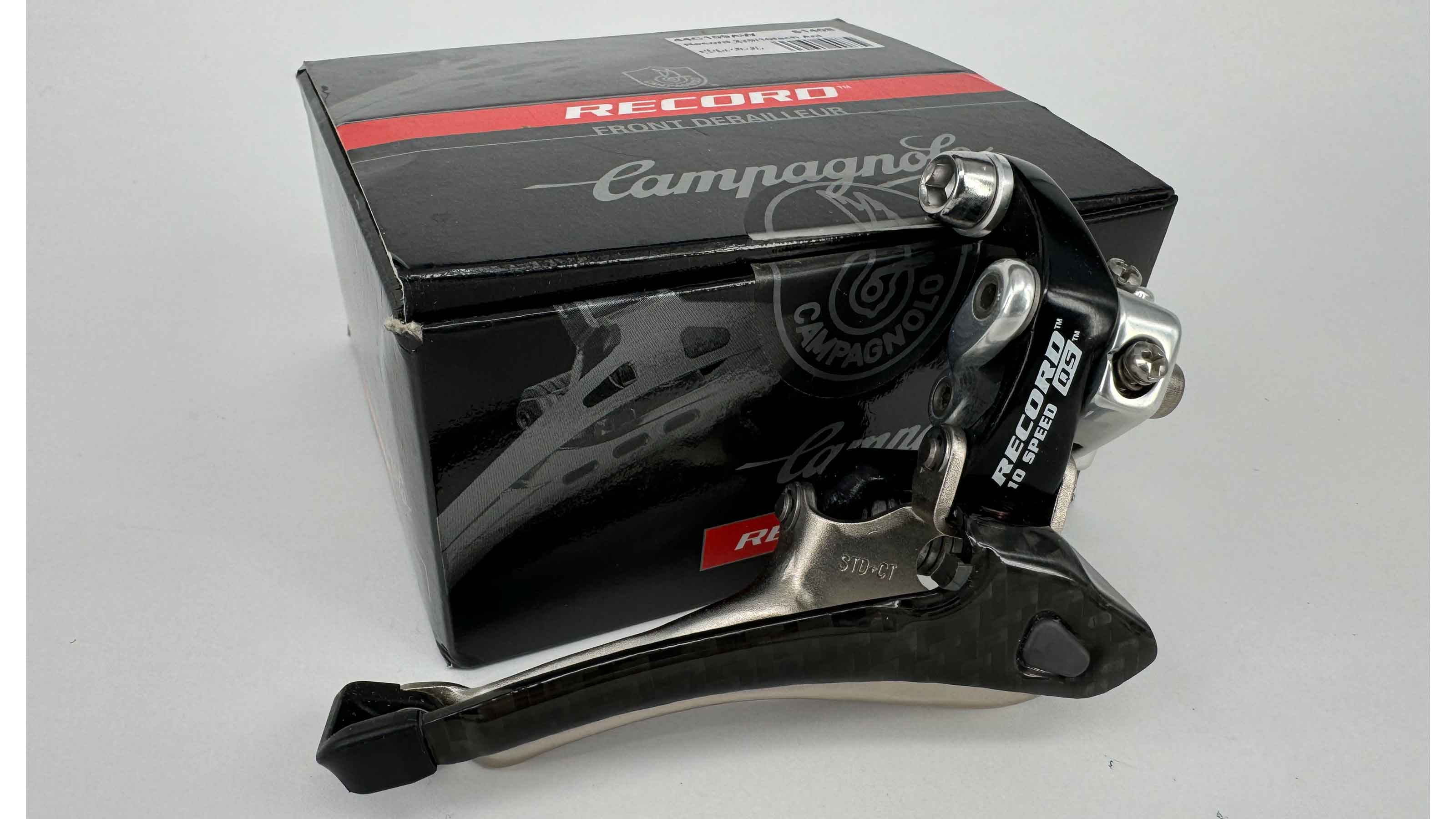 Campagnolo Umwerfer Record QS 2x9/10f Anlöt