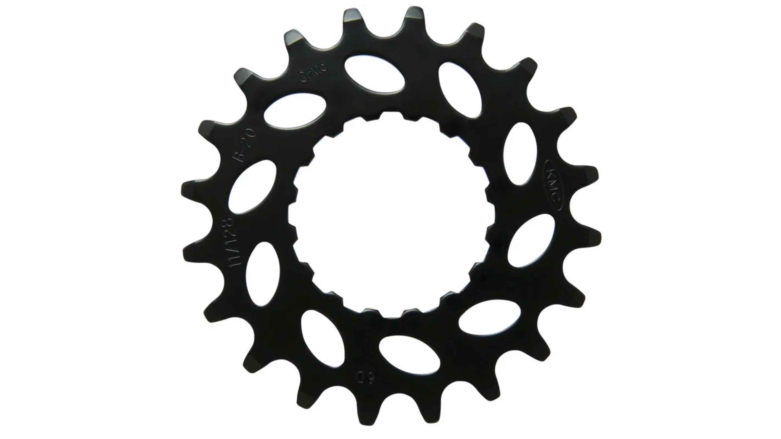 KMC Kettenblatt Bosch II 21Z 1/2x1/8"  schwarz