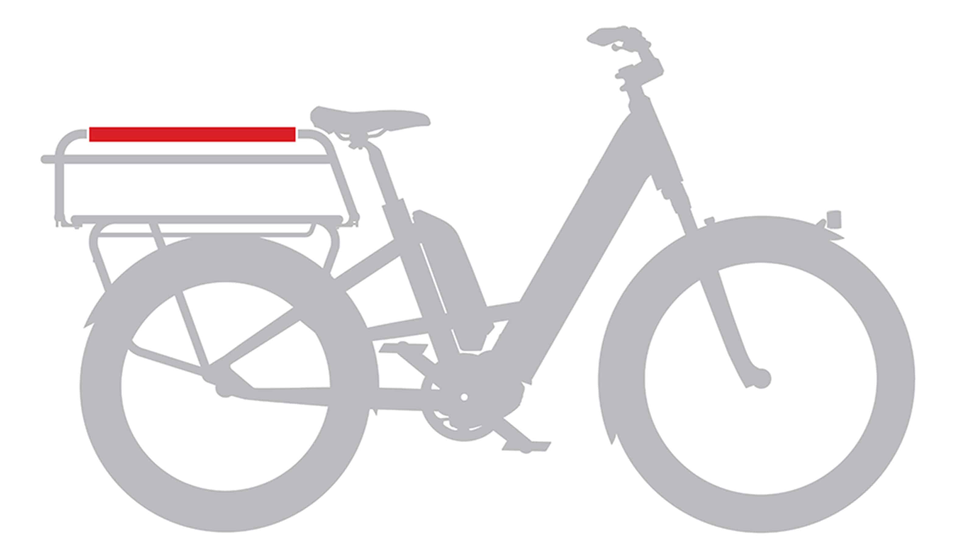 Benno Bikes Rail Pad black 1 Stück