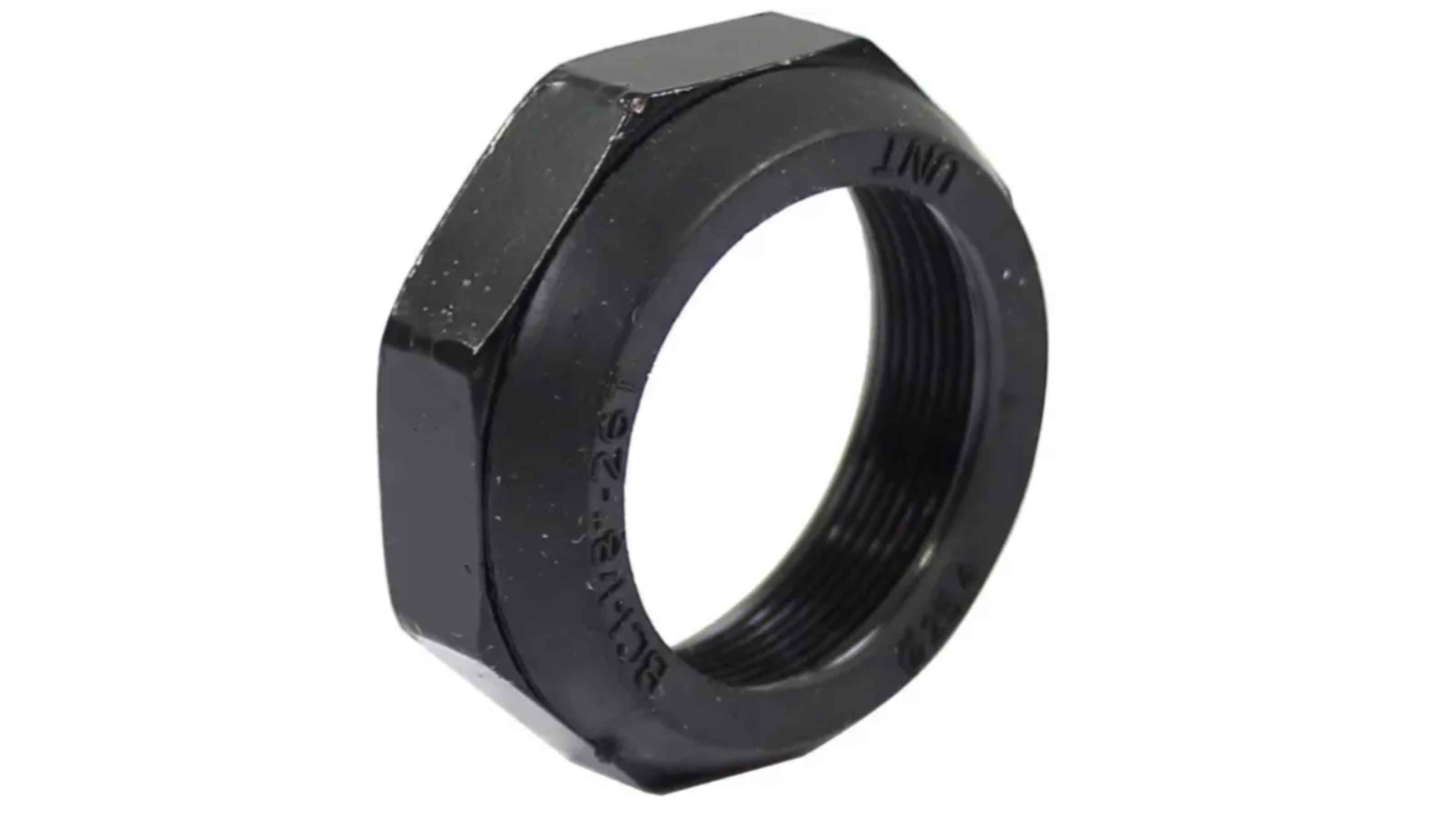 Ziermutter für Steuerkopf 1 1/8" schwarz Ziermutter für Steuerkopf 1 1/8" schwarz