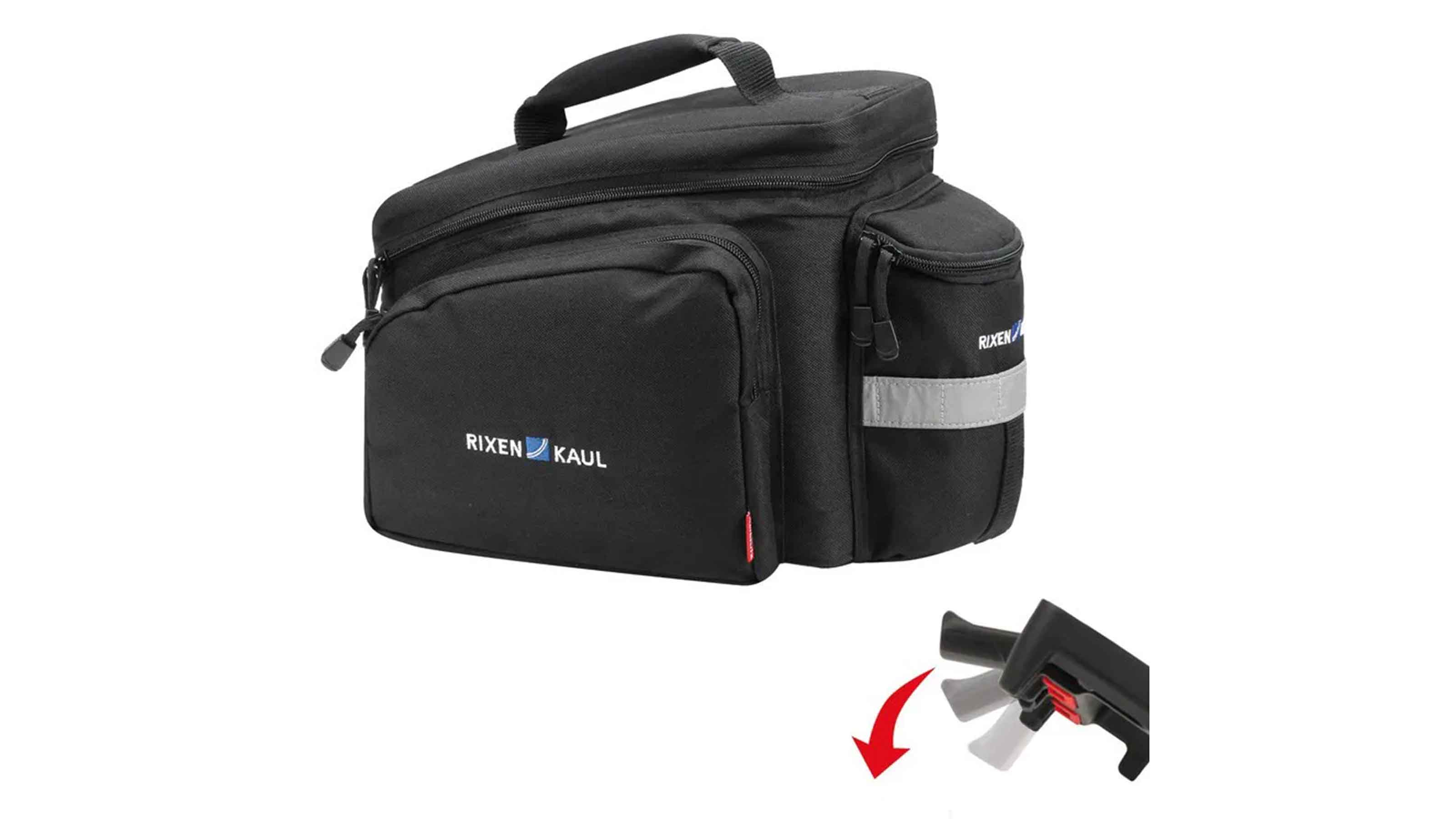 KLICKfix Gepäckträgertasche Rackpack 2 uniklip