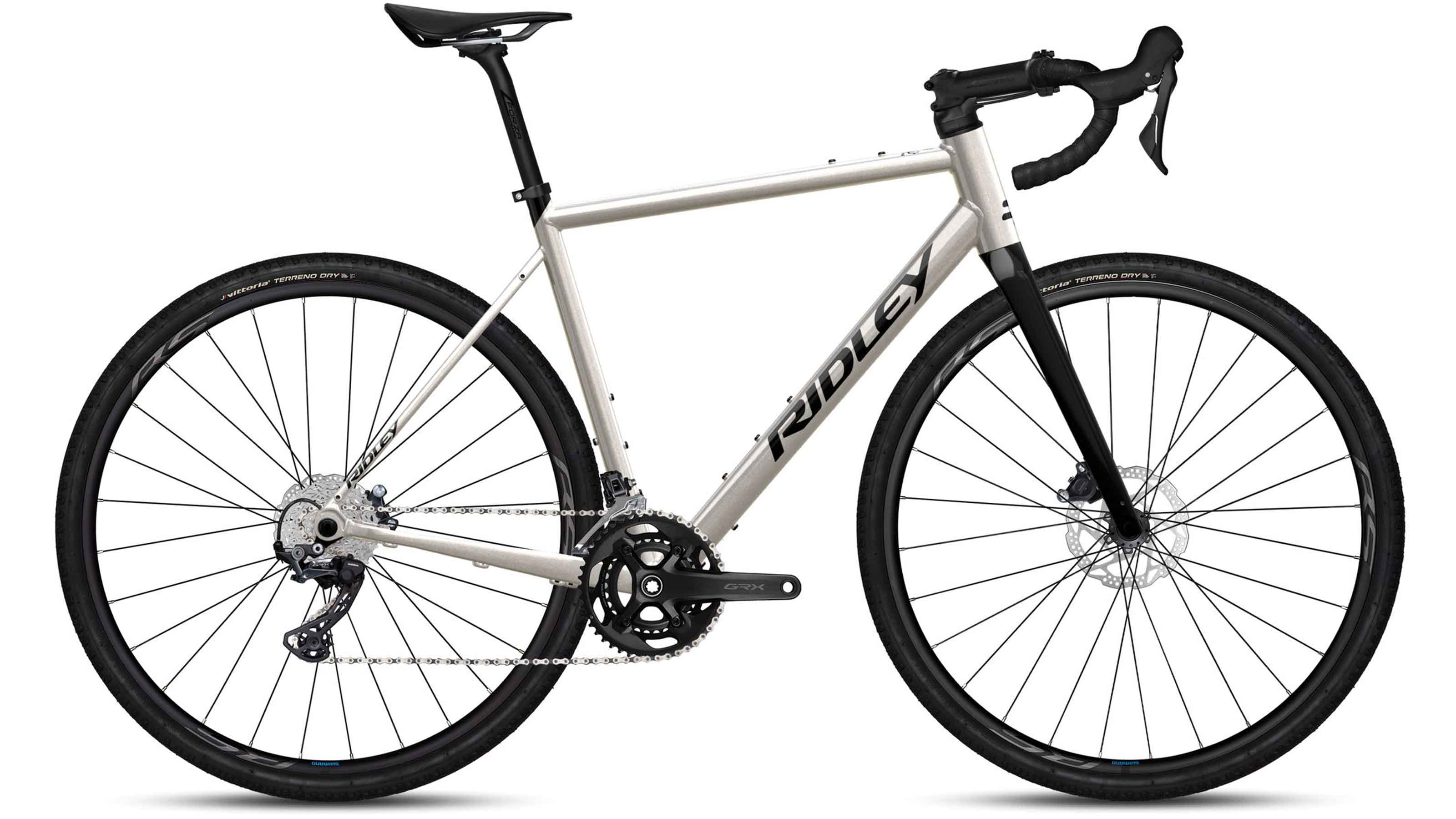 Ridley Grifn A GRX 600 2x12sp chain silver grey Ridley Grifn A GRX 600 2x12sp chain silver grey