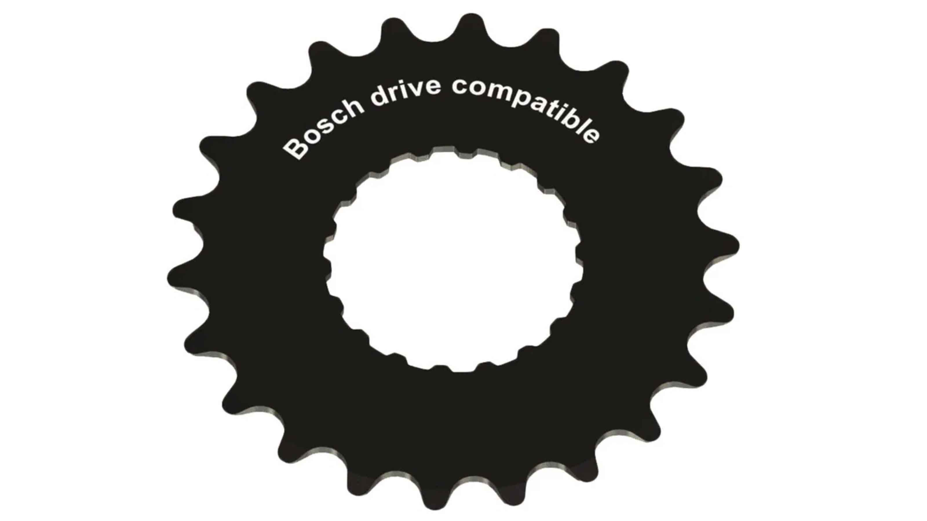 Stronglight Kettenblatt Bosch II 16Z Stahl schwarz