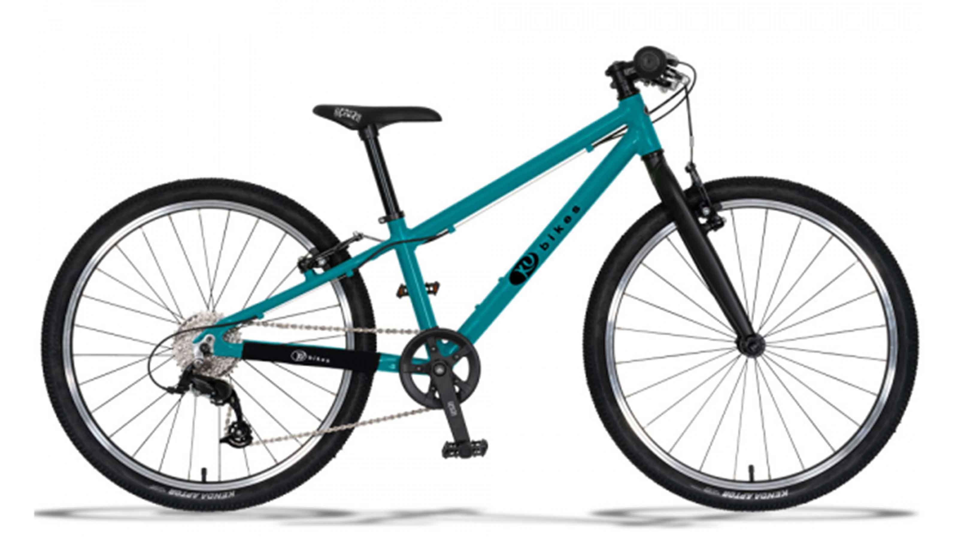 KUbikes 24S MTB 8-Gangschaltung türkis glitter