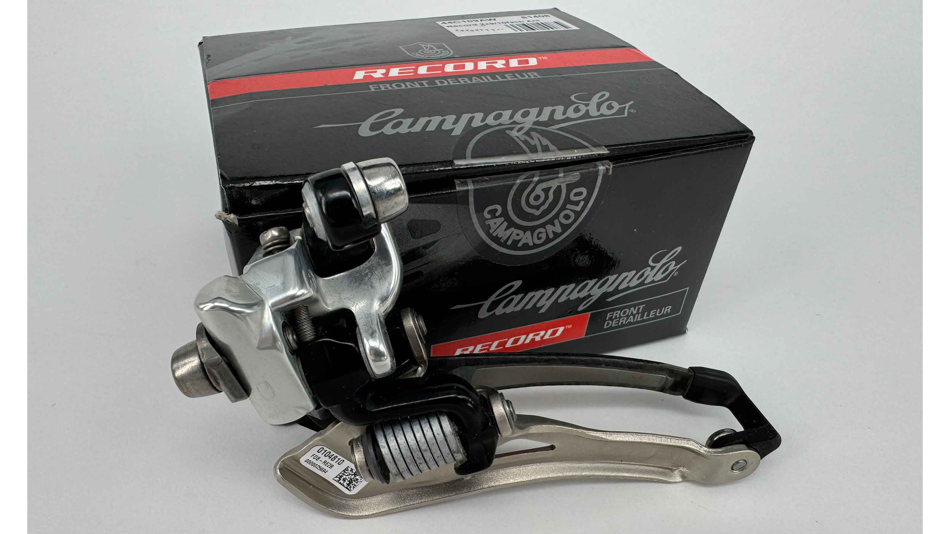 Campagnolo Umwerfer Record QS 2x9/10f Anlöt