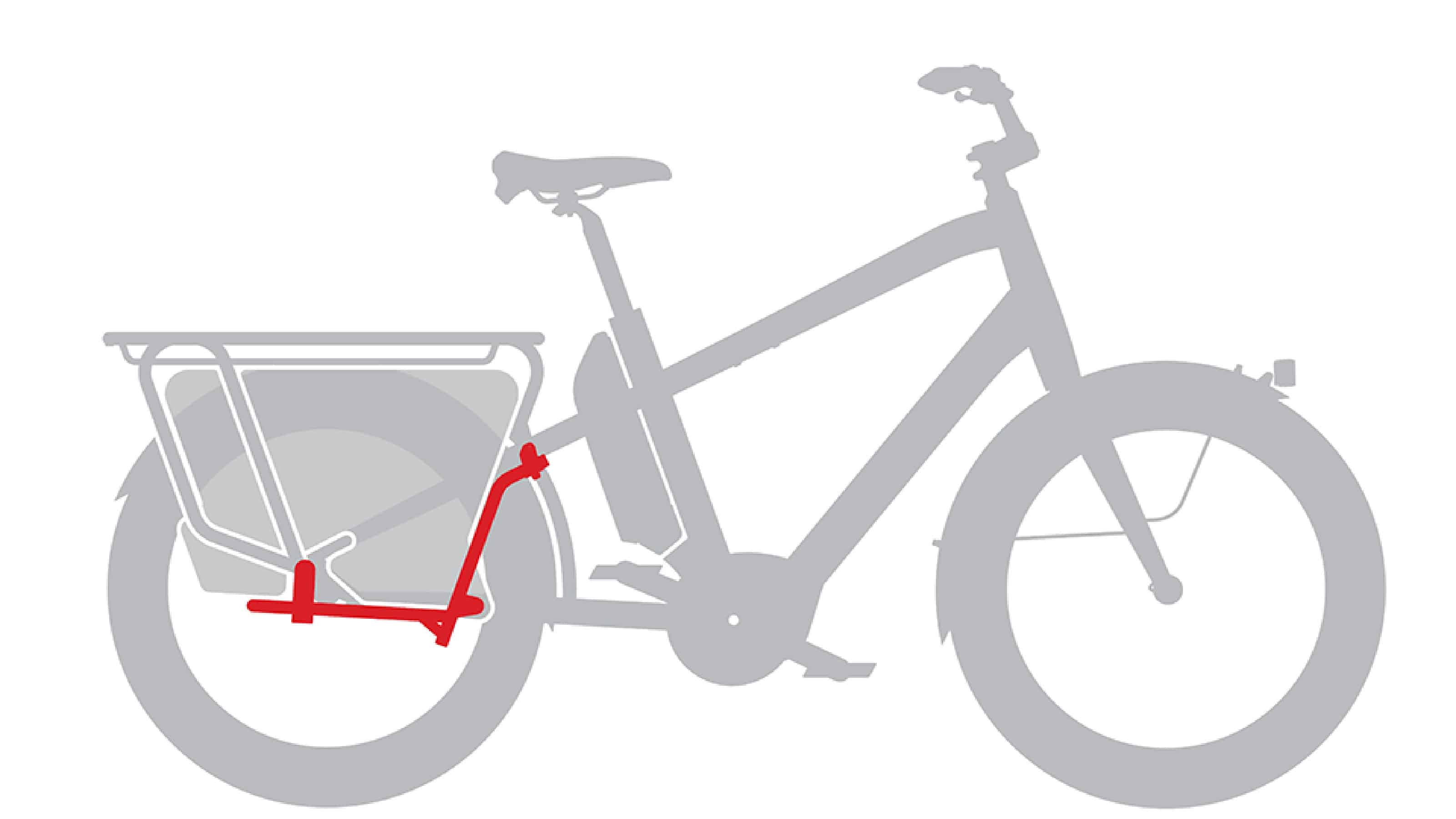 Benno Bikes Boost Sideloader Set black